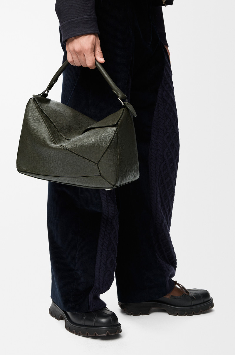 Large Puzzle bag in supple grained calfskin 4