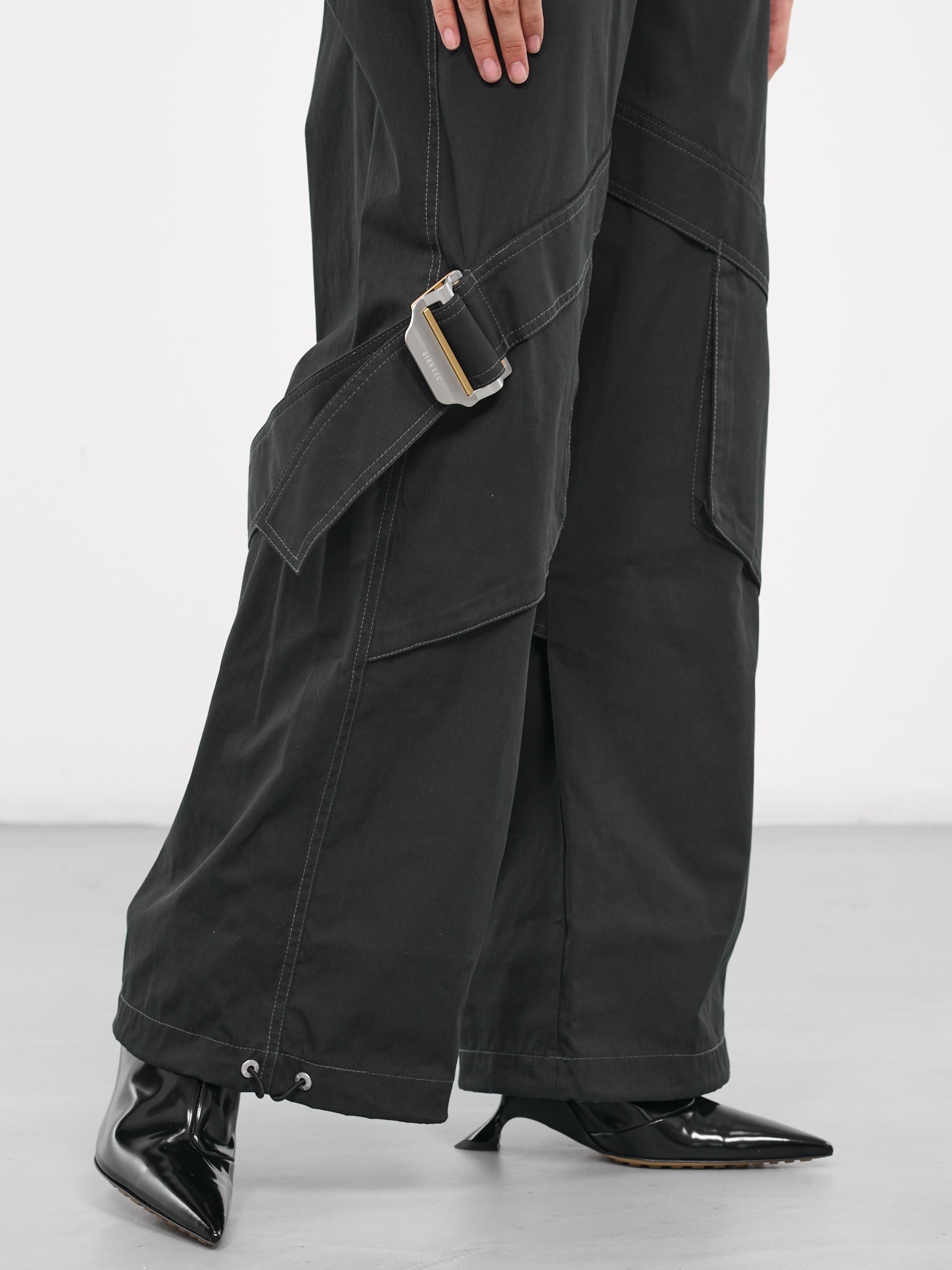Belted Pocket Pants - 5