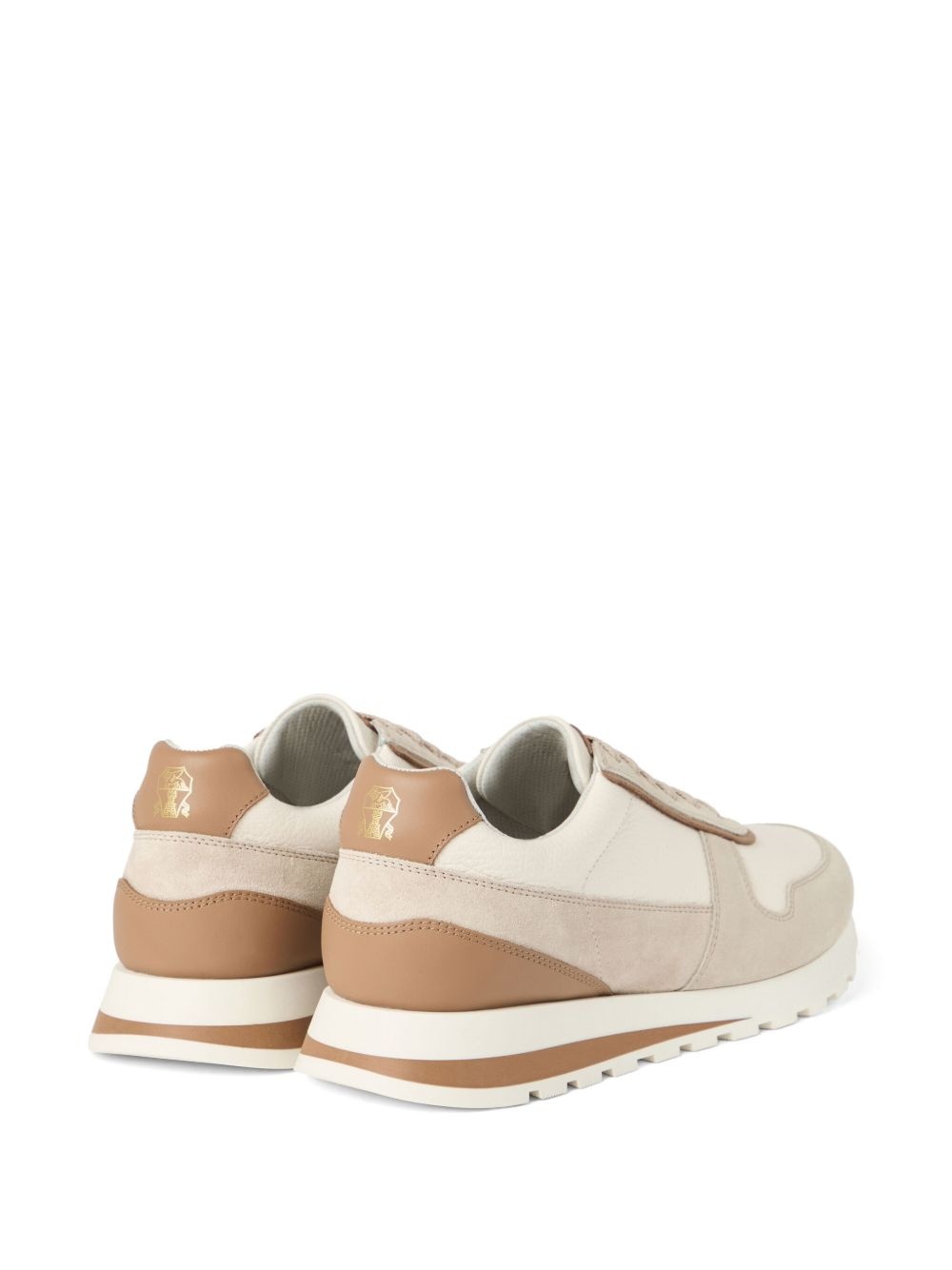 panelled sneakers - 3