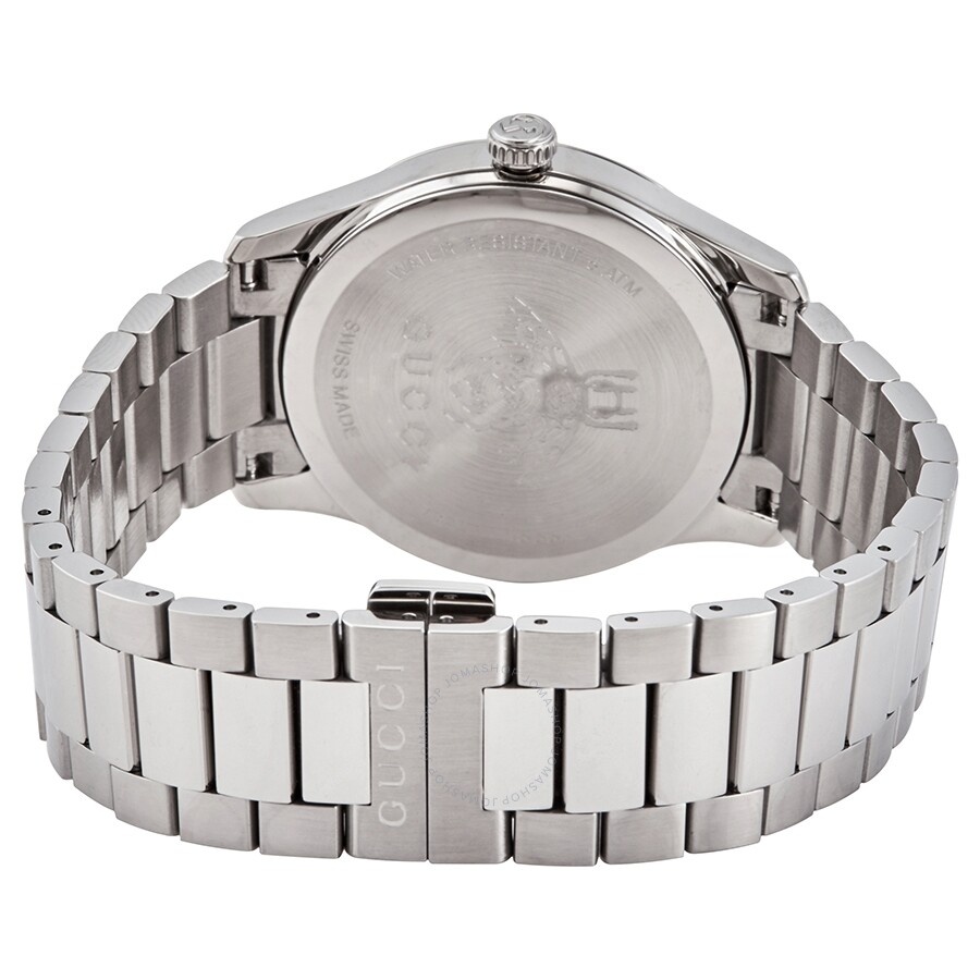 Gucci G-Timeless Quartz Silver Dial Ladies Watch YA1264126 - 3