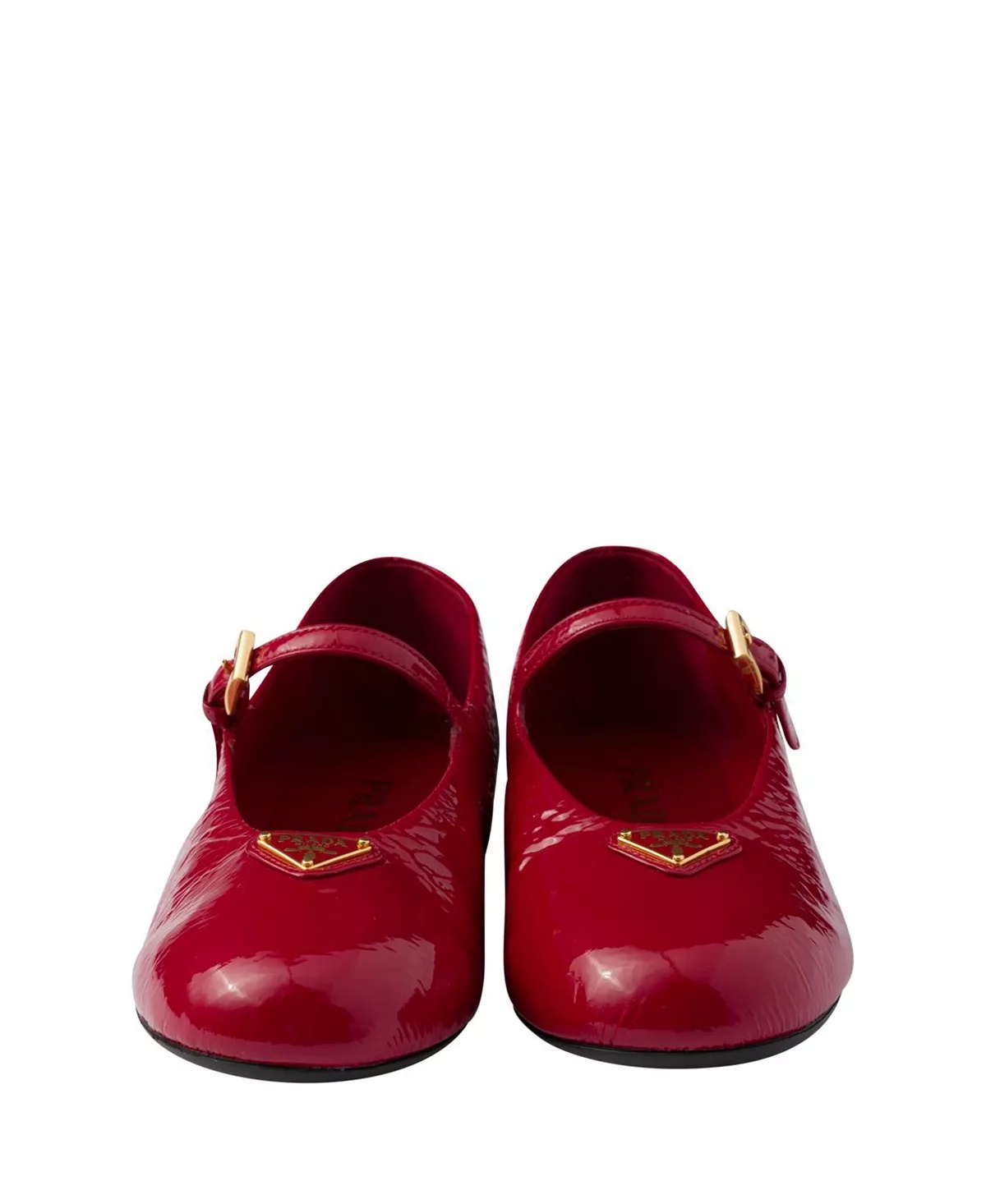 Women's Naplak Patent Leather Ballerinas - 5