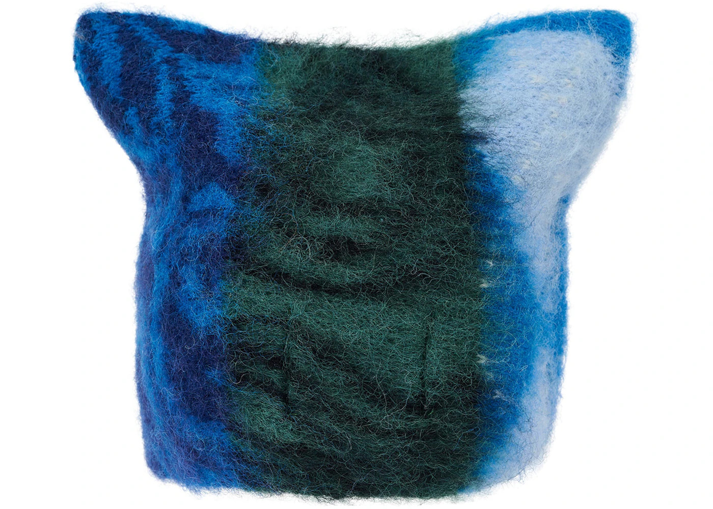 Palace x Needles Hairy Square Beanie Multi Fabric - 2