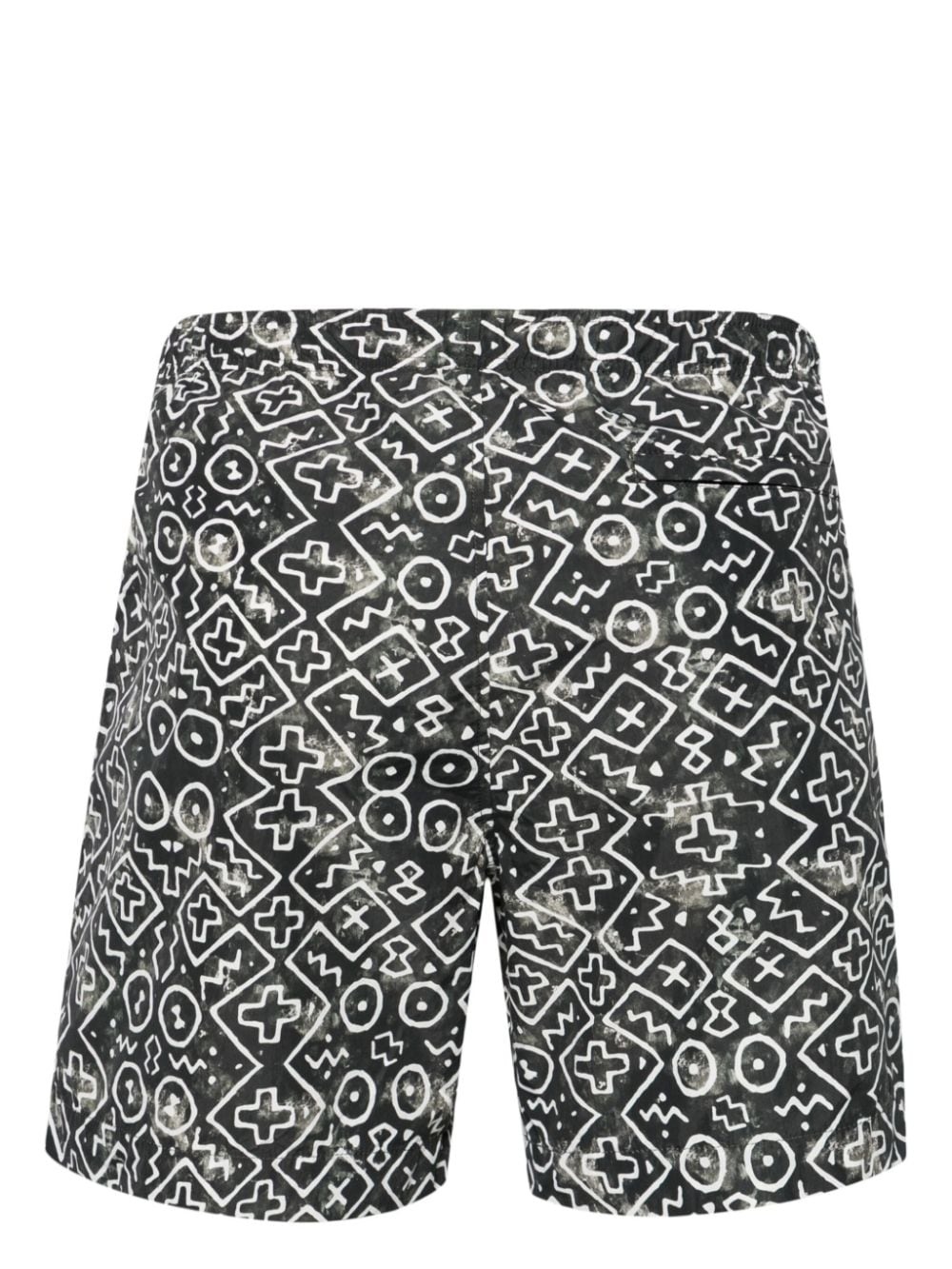 baja-print swim shorts - 2