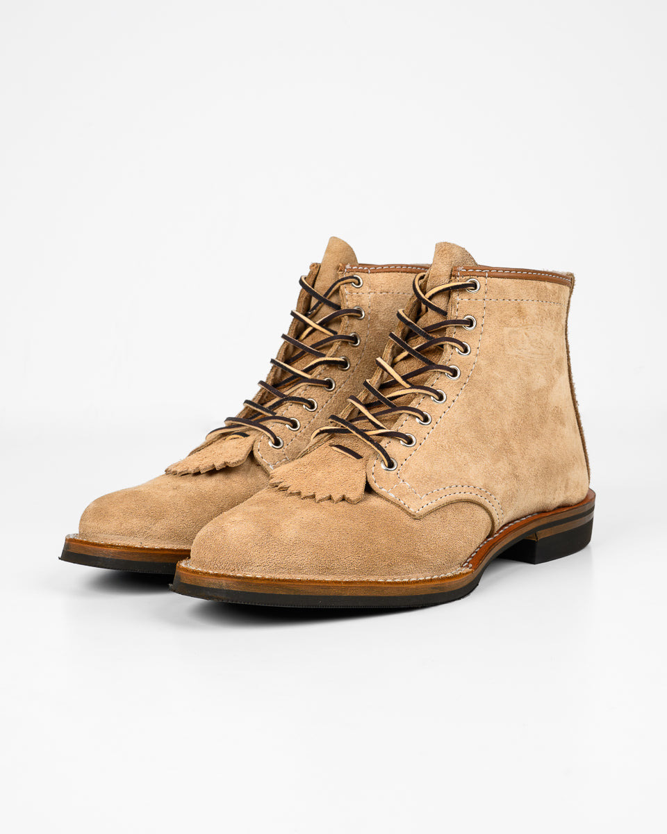 IHWE-FP-BLP Iron Heart Int'l x Wesco® - Rough-Out Boot - Burlap. The "Foot Patrol" - 3