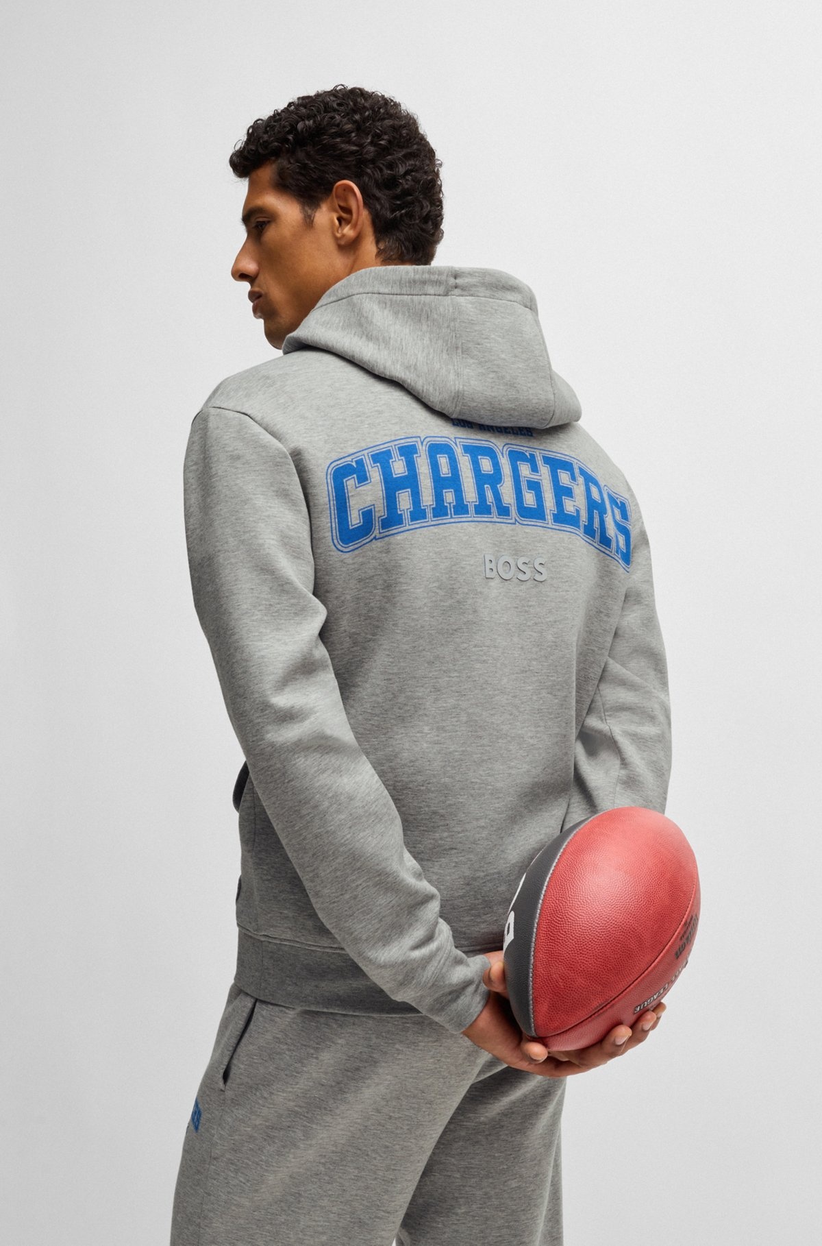BOSS X NFL INTERLOCK HOODIE WITH SPECIAL BRANDING - 5