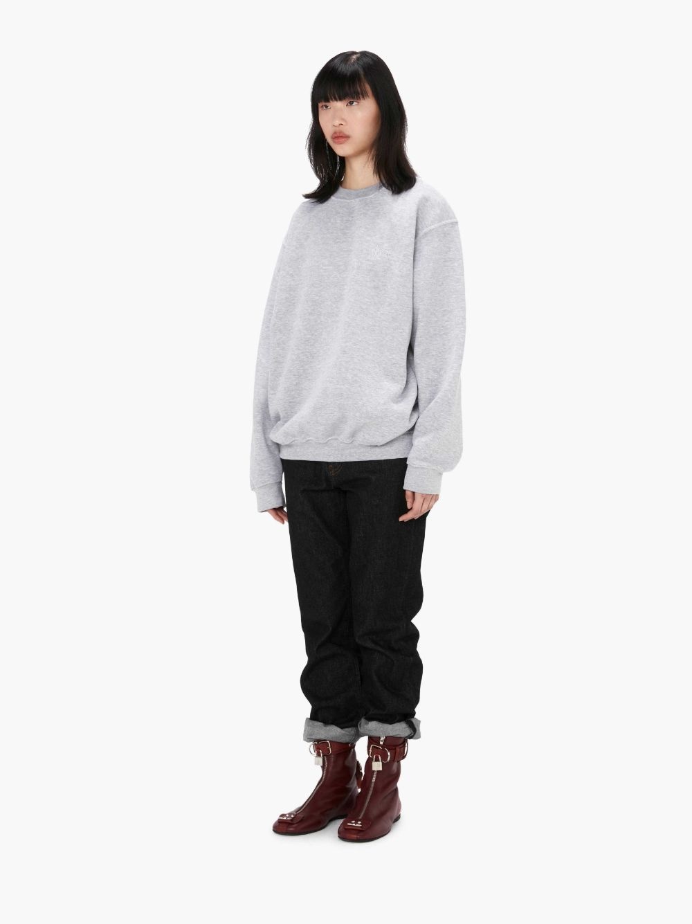 A.P.C. X JW ANDERSON - SWEAT RENE - CREWNECK SWEATSHIRT - 5