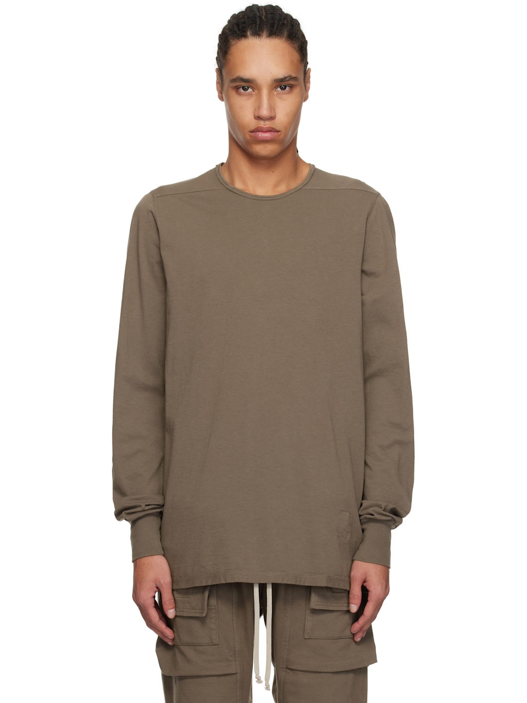 Gray Hollywood Level Long Sleeve T-shirt - 1