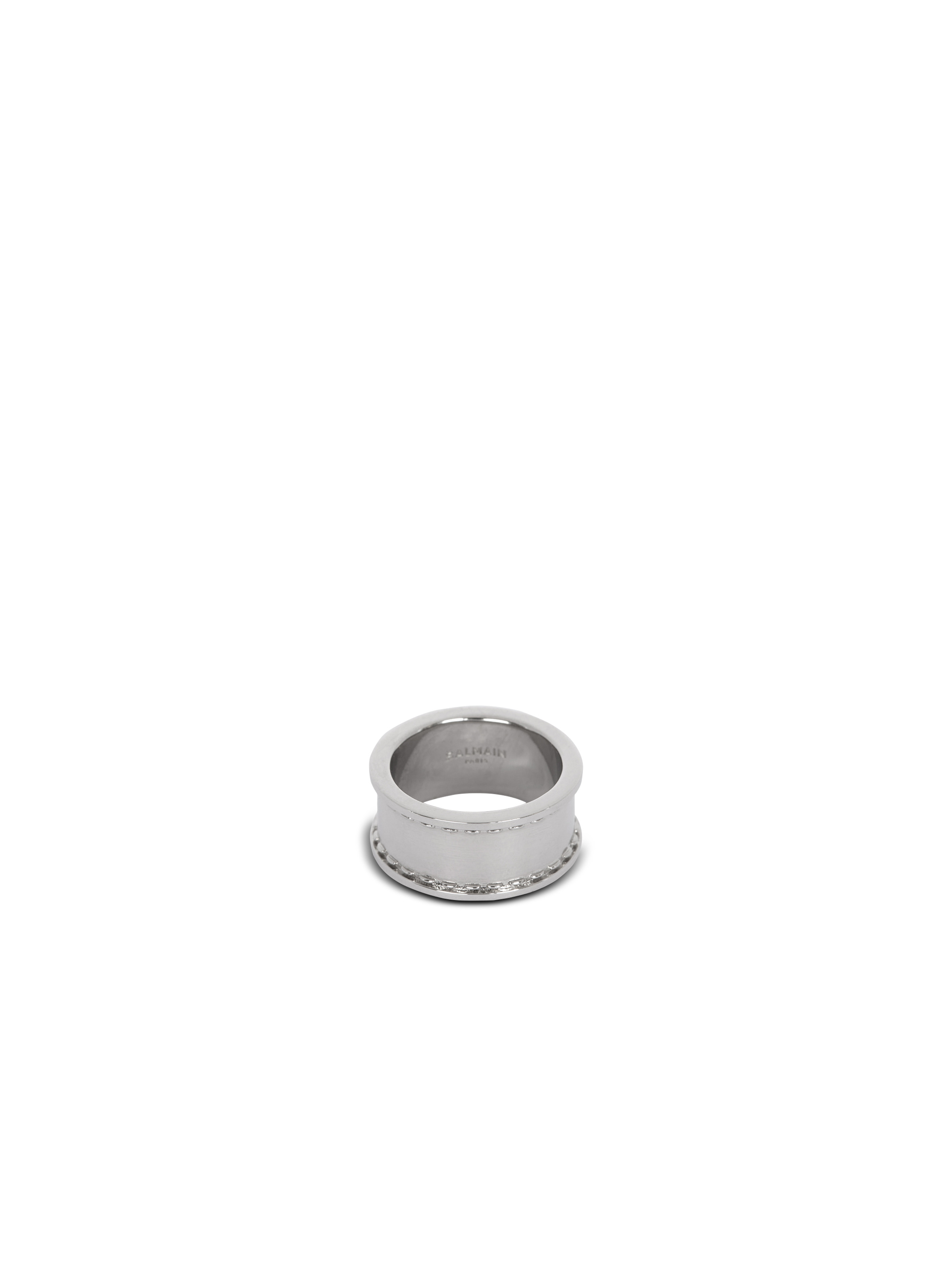 Signature Tubular brass ring - 4