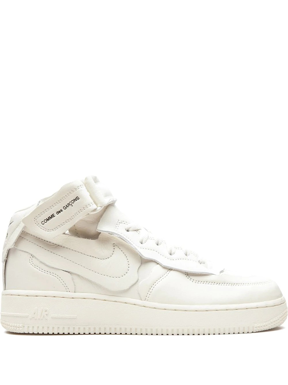 x Comme Des Garçon Air Force 1 Mid "White" sneakers - 1