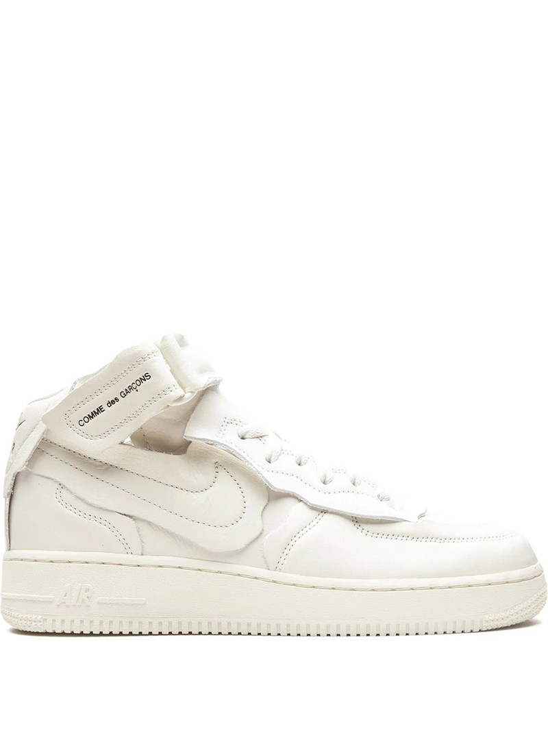 x Comme Des Garçon Air Force 1 Mid "White" sneakers 1