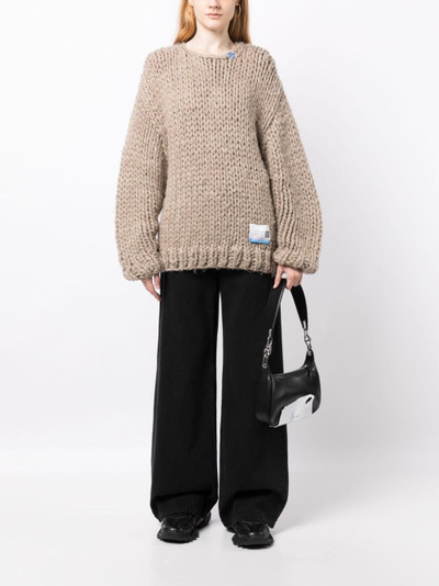 Maison MIHARAYASUHIRO chunky-knit pullover jumper outlook