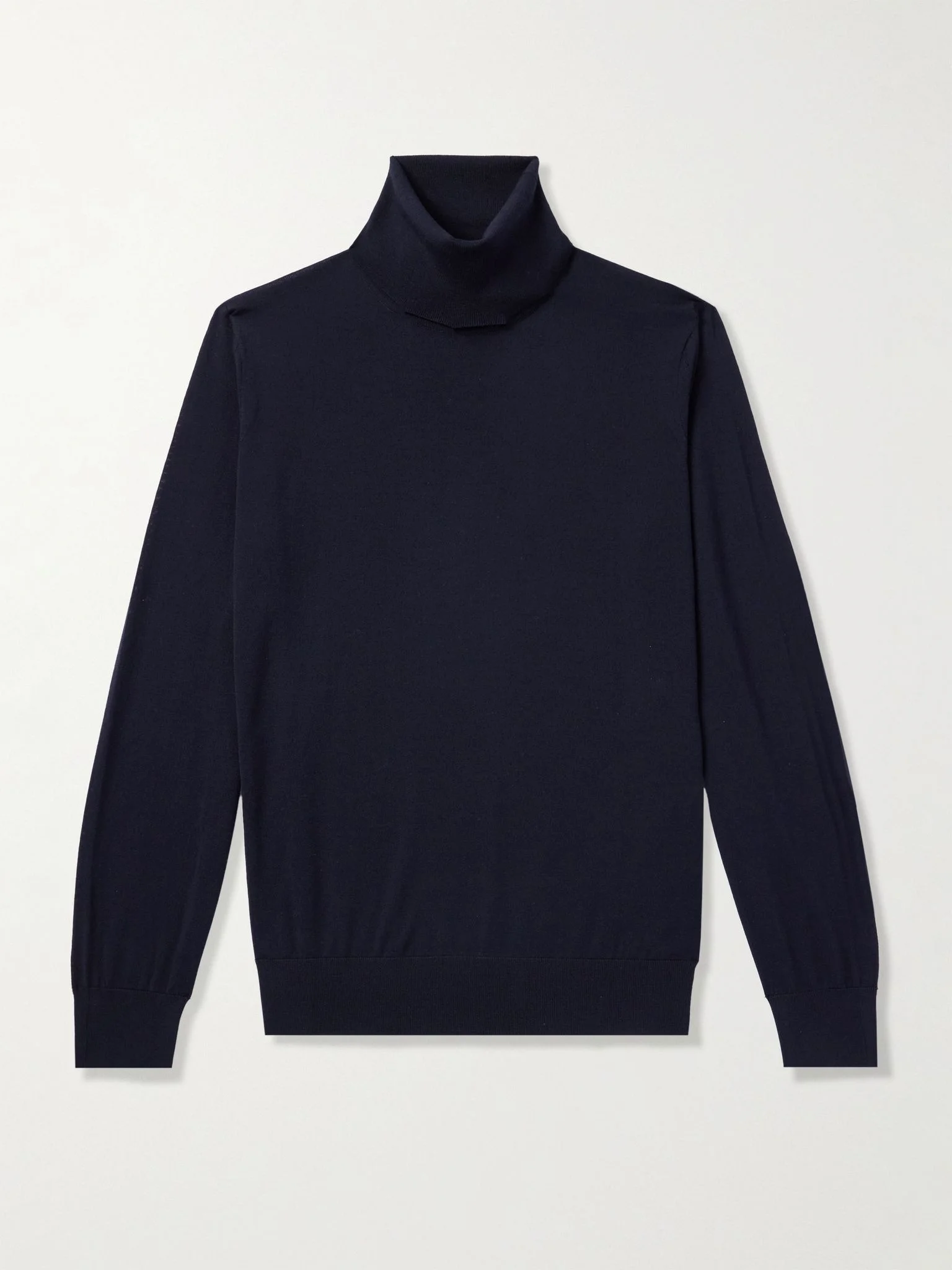 Wish® Wool Rollneck Sweater Navy - 1