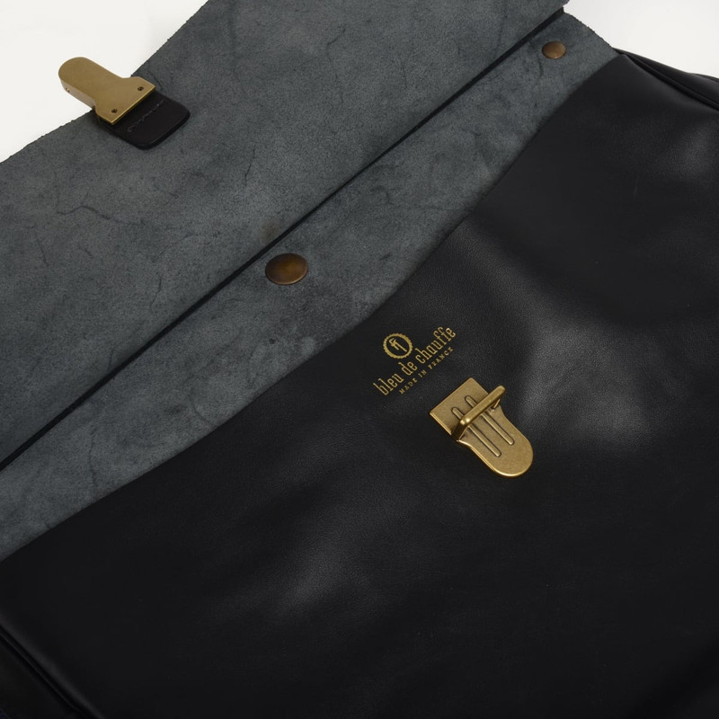 ZEPPO DUO LISCIO BUSINESS BAG - BLACK 4