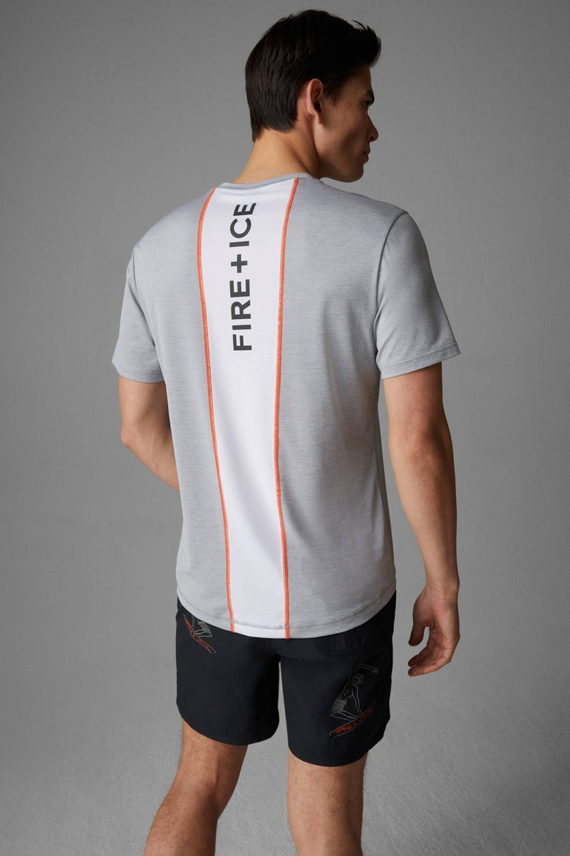 ASHTON FUNCTIONAL T-SHIRT IN LIGHT GRAY 3