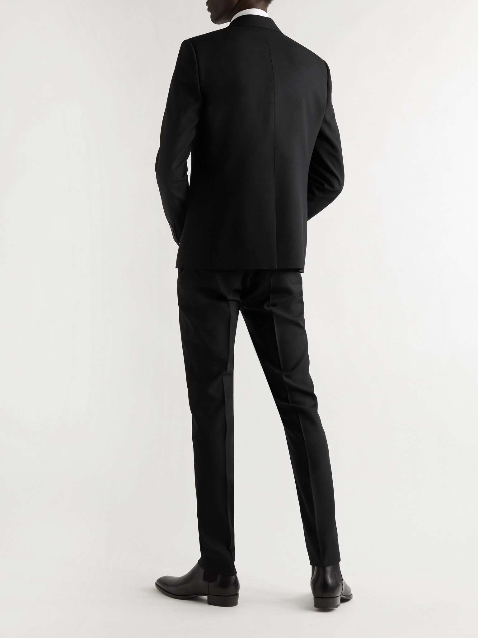 Slim-Fit Virgin Wool-Gabardine Suit - 4