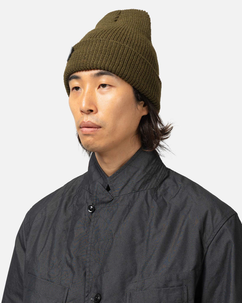 Engineered Garments Watch Cap Olive Wool outlook