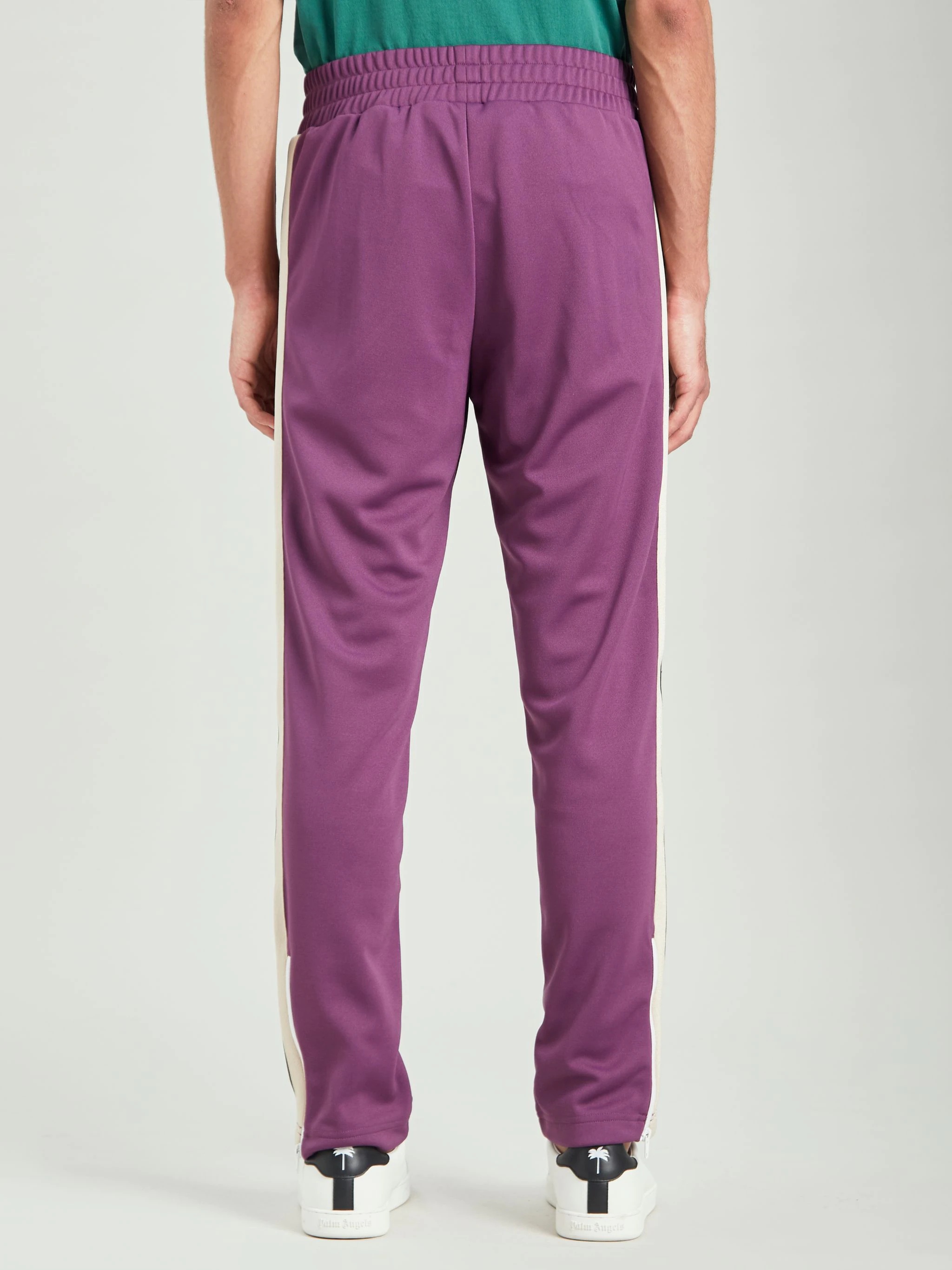 BURGUNDY TRACK PANTS - 6