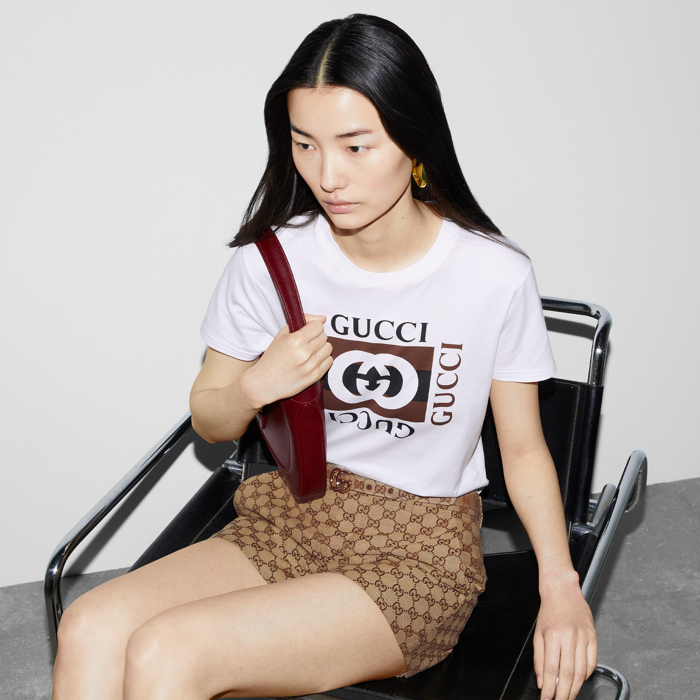 Cotton jersey T-shirt with print - 6