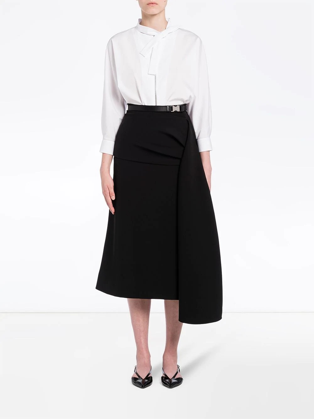 asymmetric A-line skirt - 2