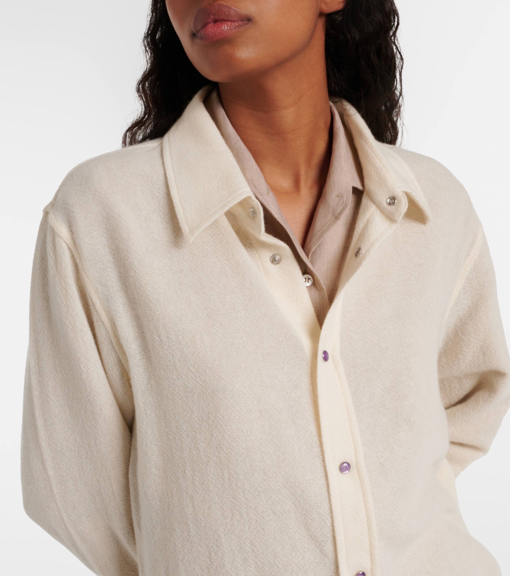 Cashmere shirt - 4