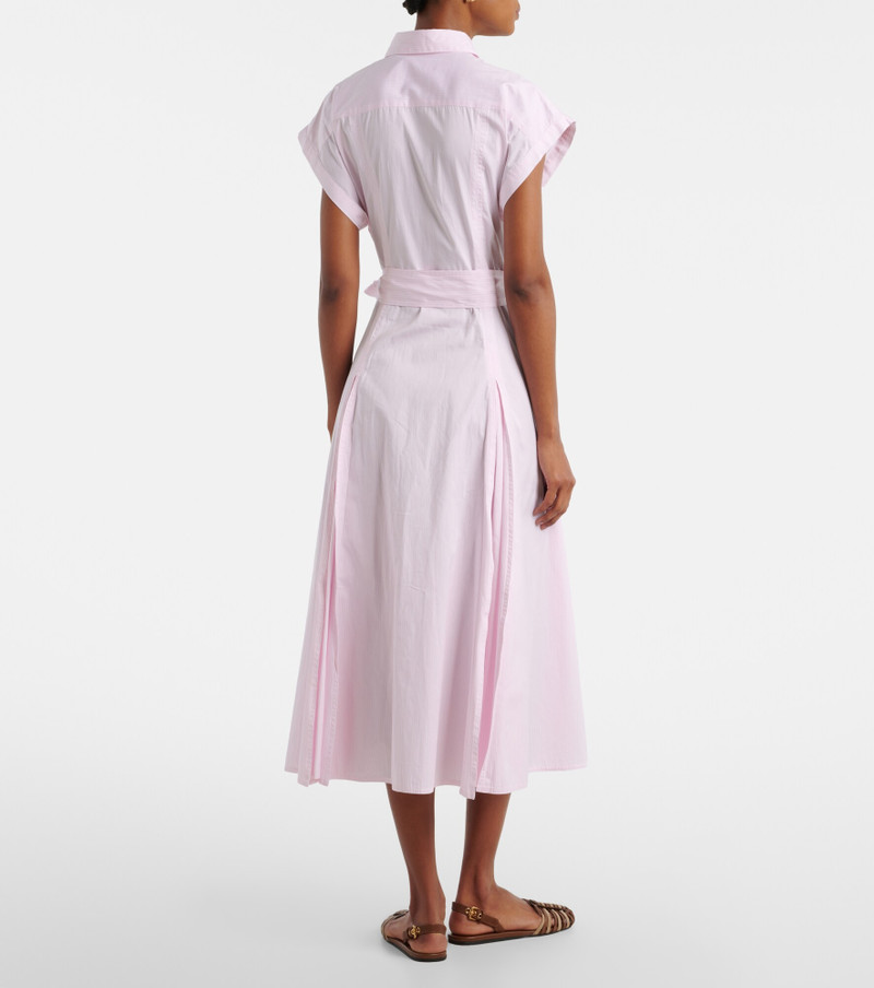 Cotton poplin shirt dress 5