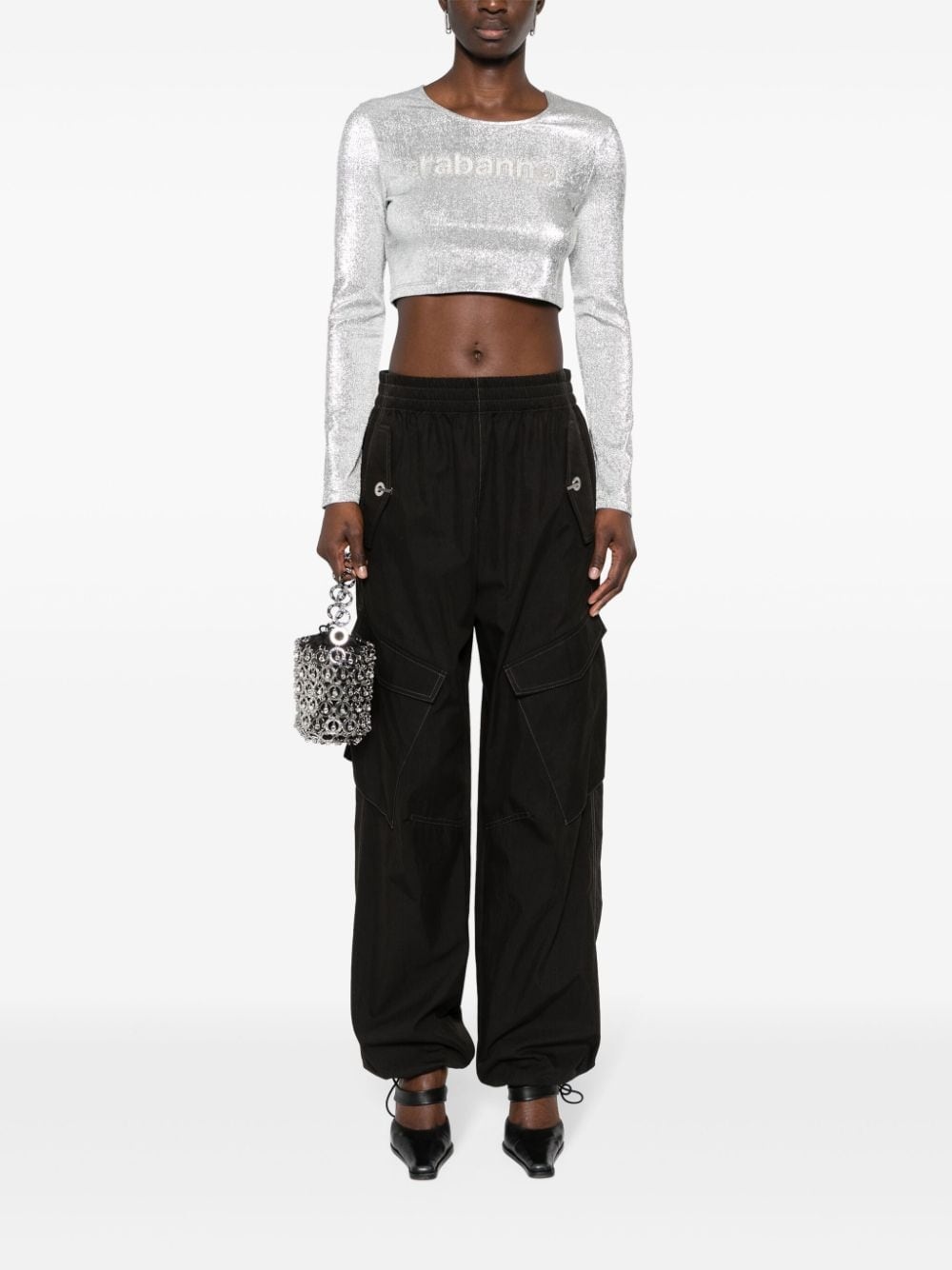 gem-logo cropped T-shirt - 2