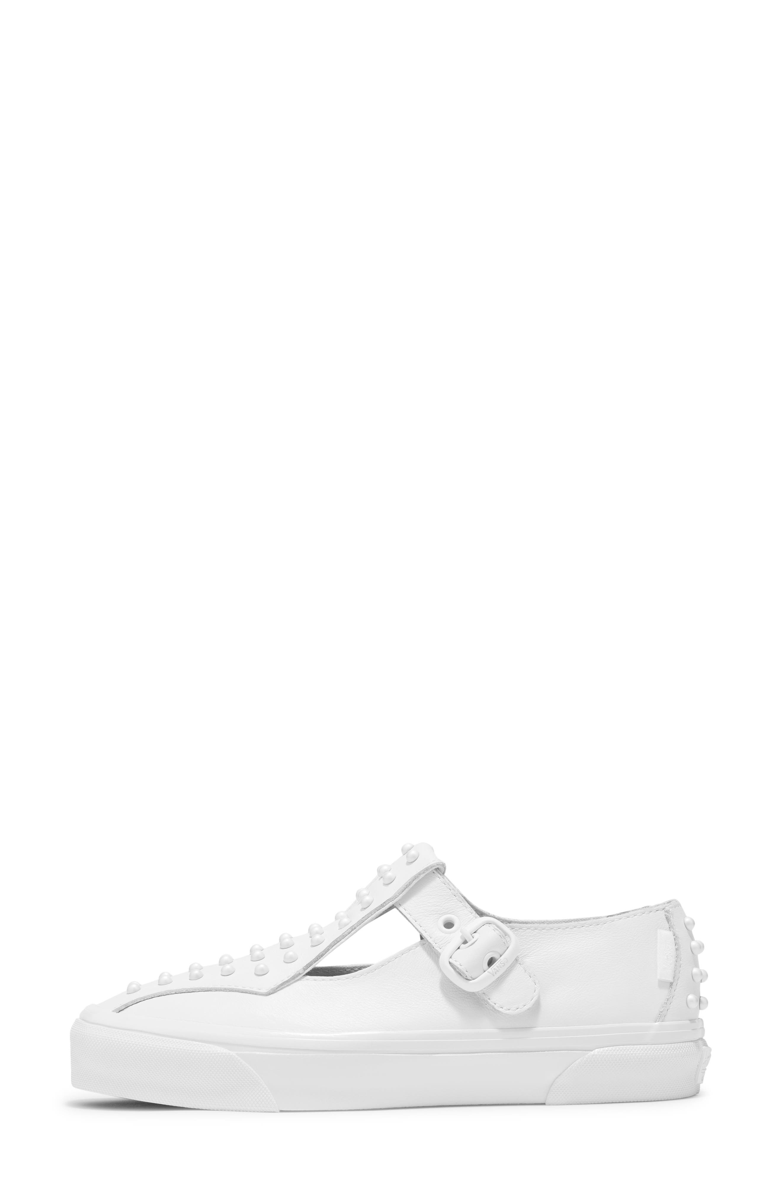 Vans 93 Luxe Mary Jane Sneaker in Pearlized White at Nordstrom - 2