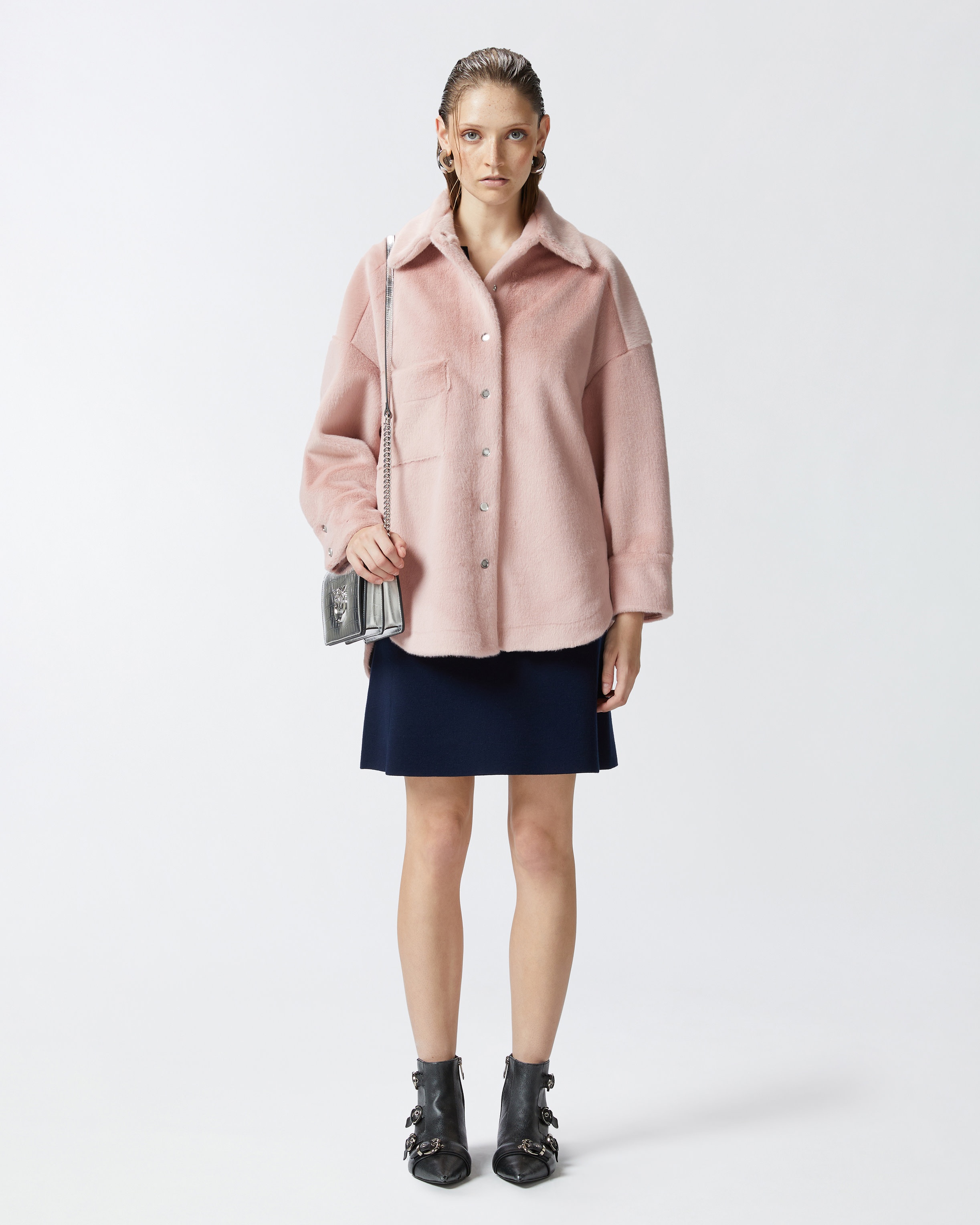SOFT SHEEPSKIN-EFFECT SHACKET - 3