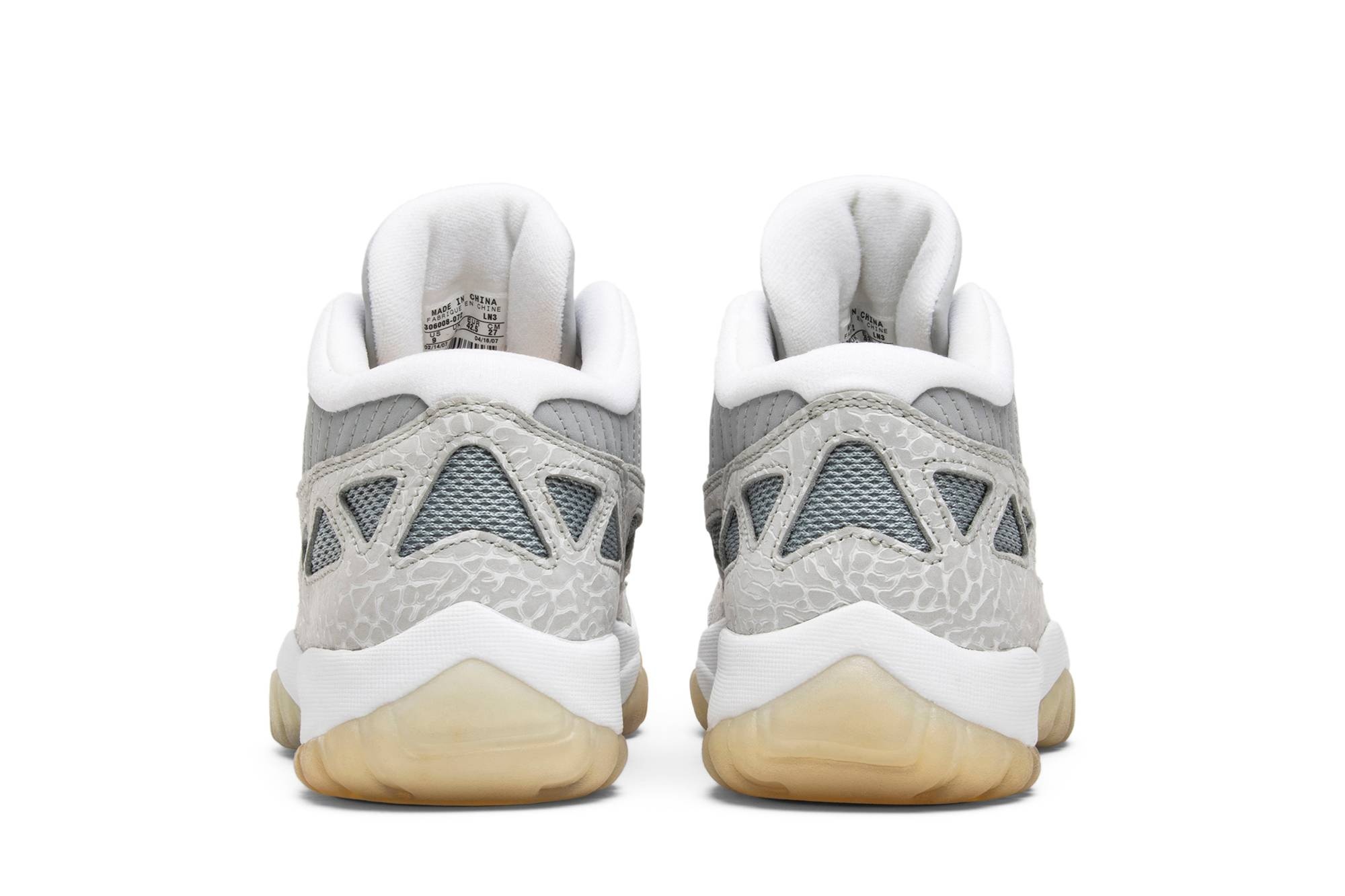 Jordan Air Jordan 11 Retro Low IE 'Silver' | REVERSIBLE