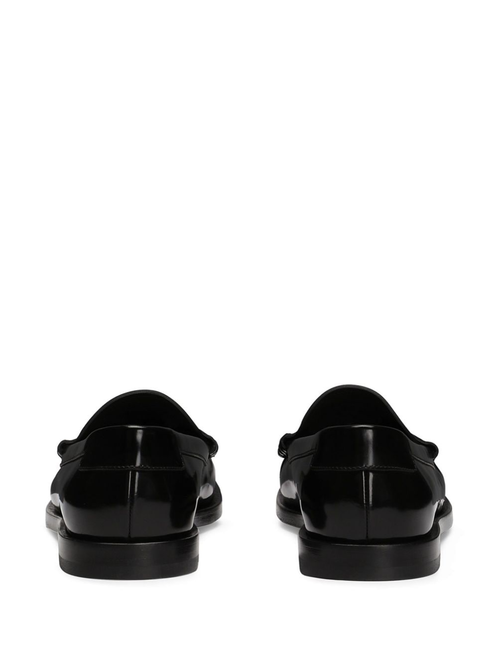 logo-plaque loafers - 3