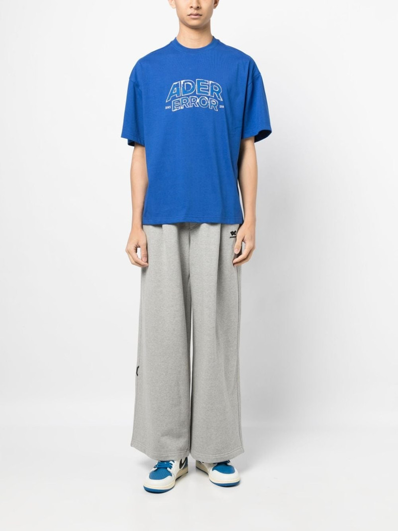 ADER error logo-embroidered drop shoulder T-shirt outlook