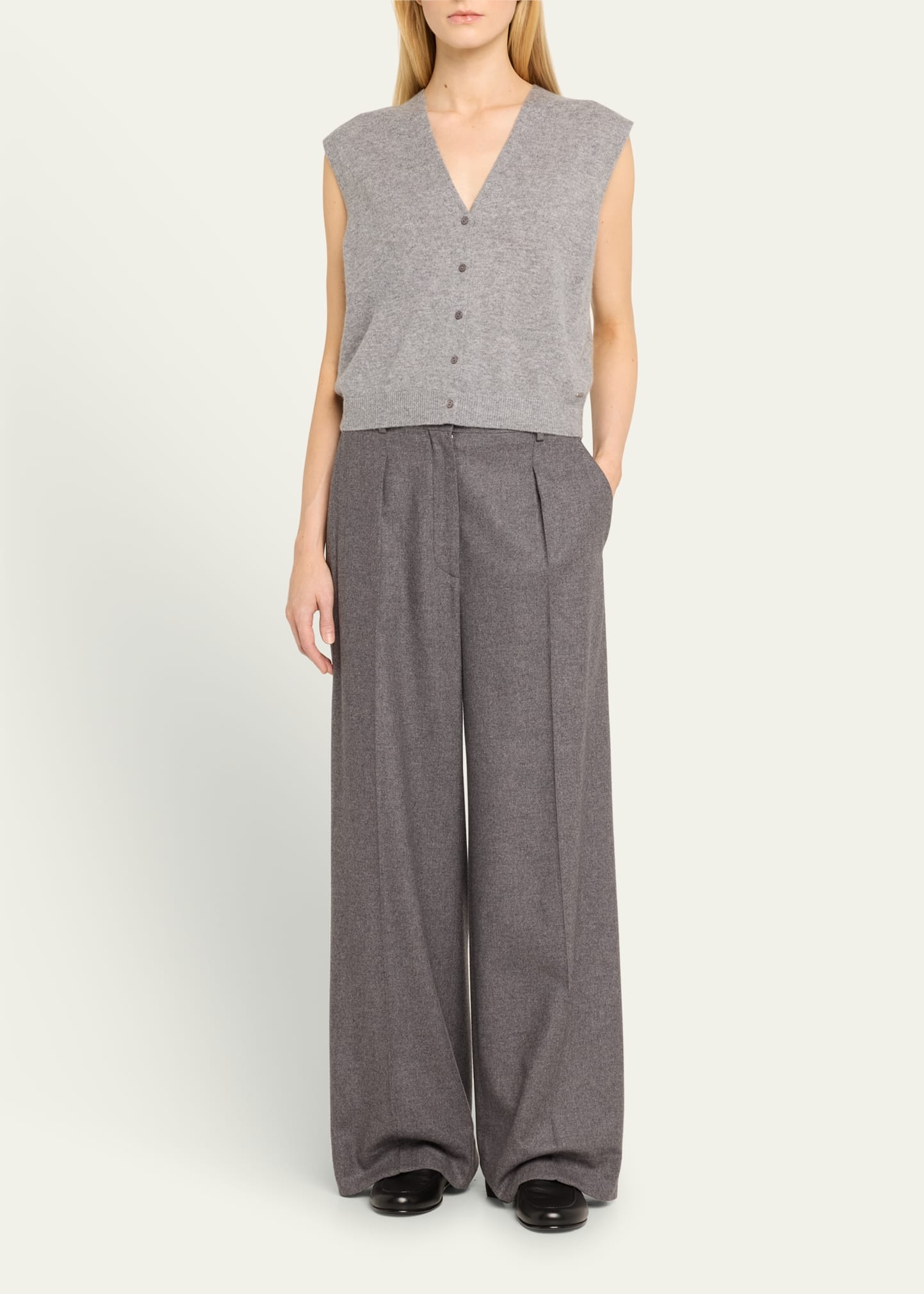 Rozzi Cashmere Sweater Vest - 2