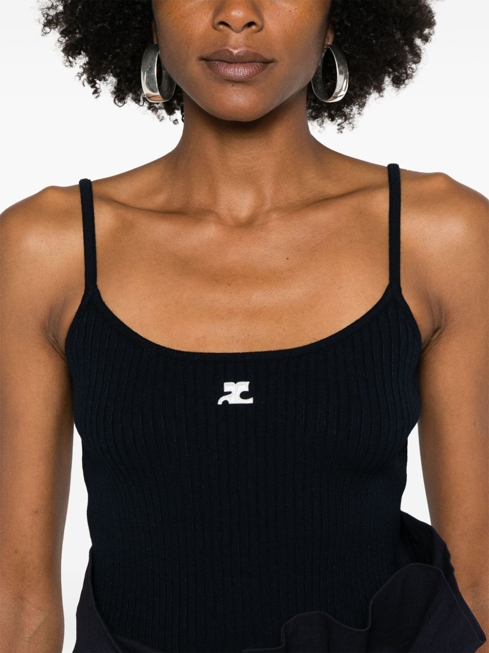 Reedition ribbed tank top - 5