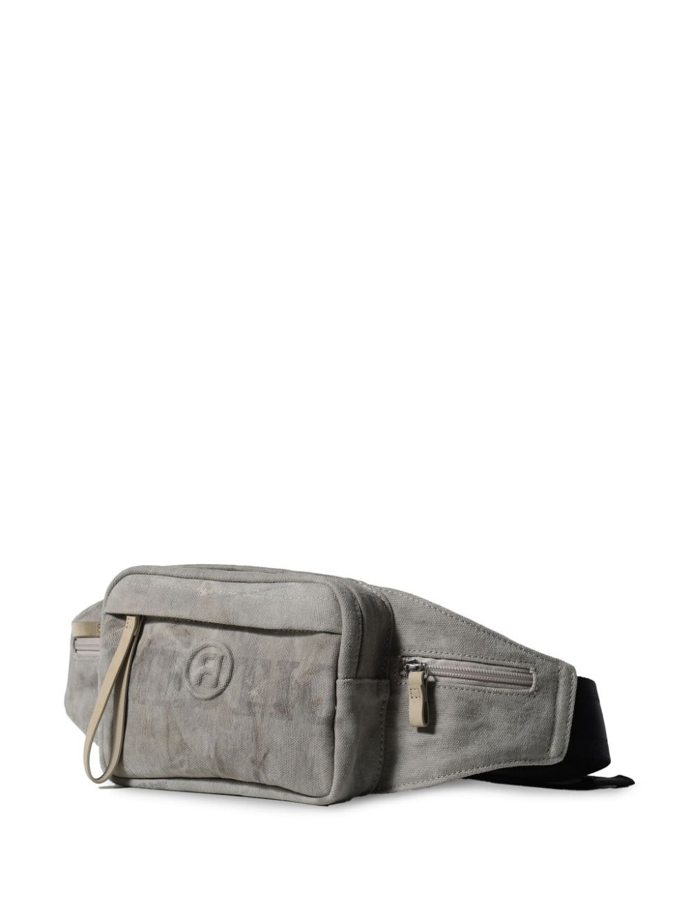 text-print belt bag - 3