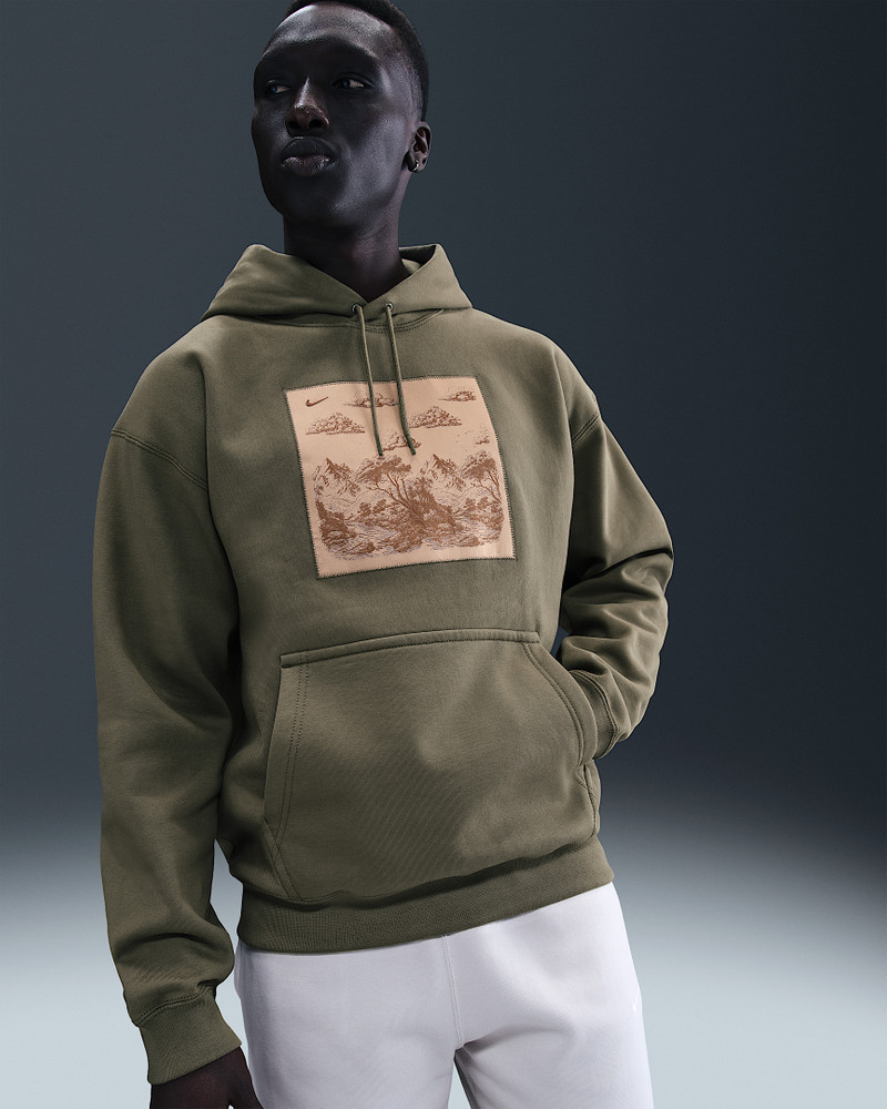 Nike Solo Swoosh Men's Pullover Fleece Hoodie 1
