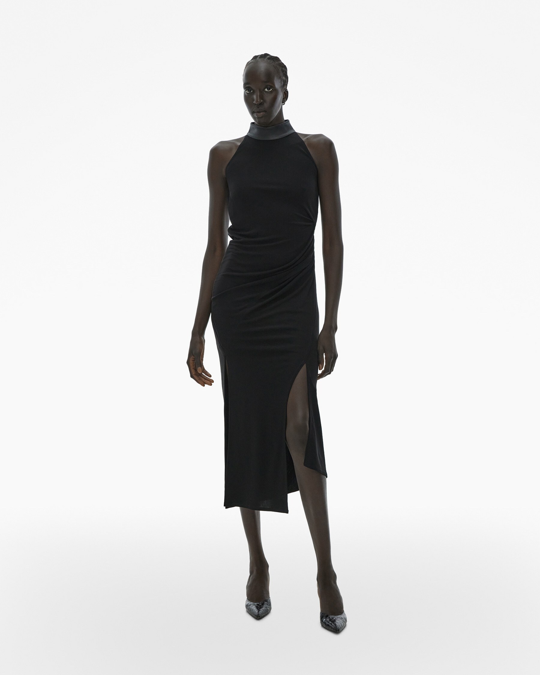 HALTER MIDI DRESS - 3