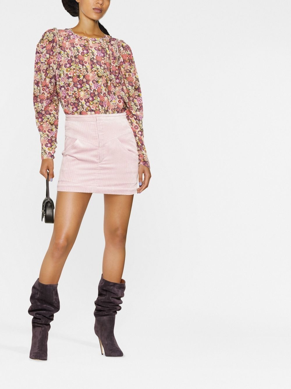 Melva Skirt in Light Pink - 7
