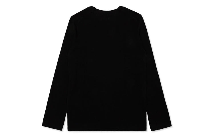 COMME des GARCONS PLAY Sweater Red Emblem 'Black' AZ-N068-051-1 - 2