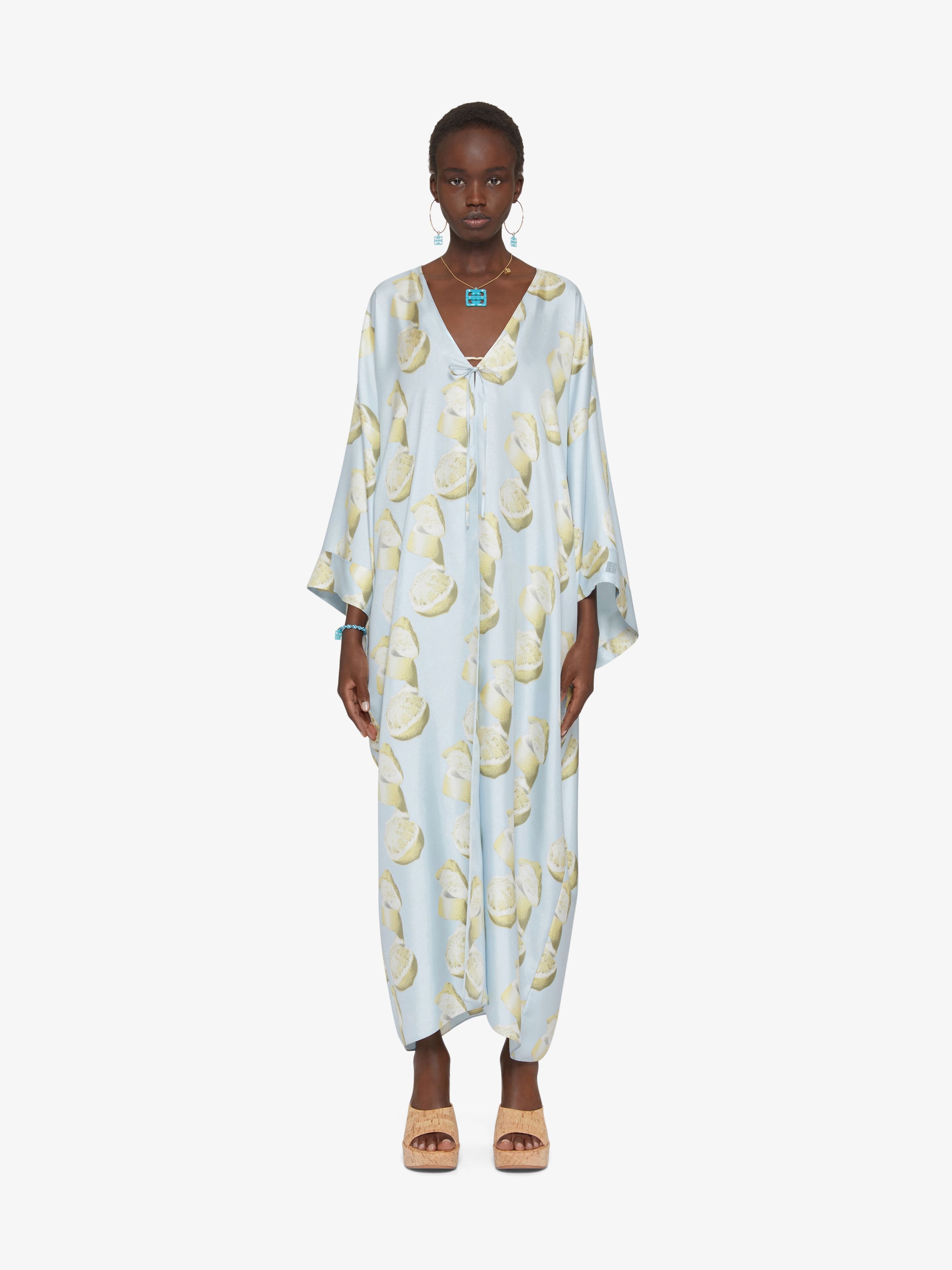 PRINTED KAFTAN IN SILK - 2