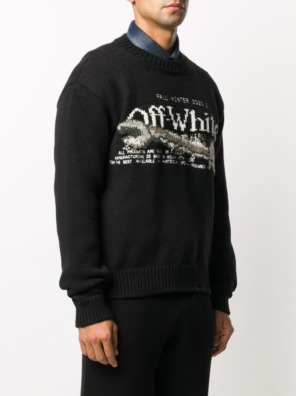 Pascal Tool crew-neck jumper - 3