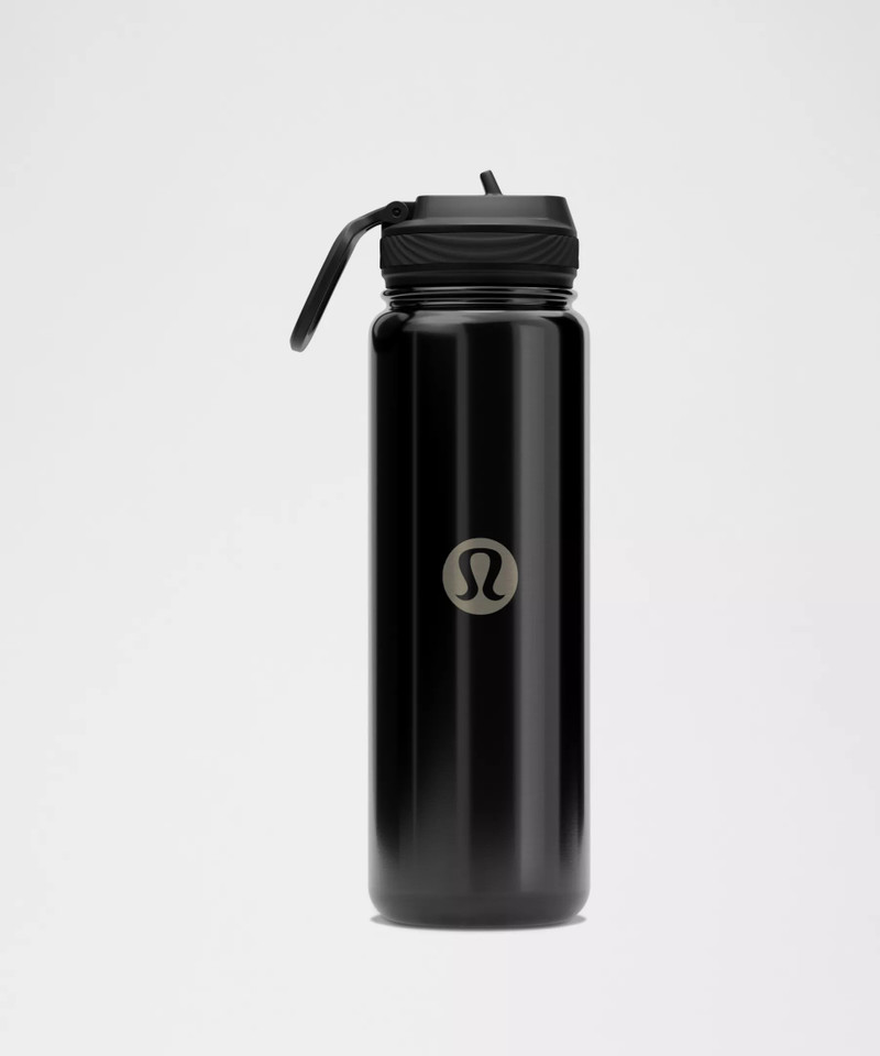 lululemon Back to Life Sport Bottle 24oz Straw Lid *Jewelled outlook