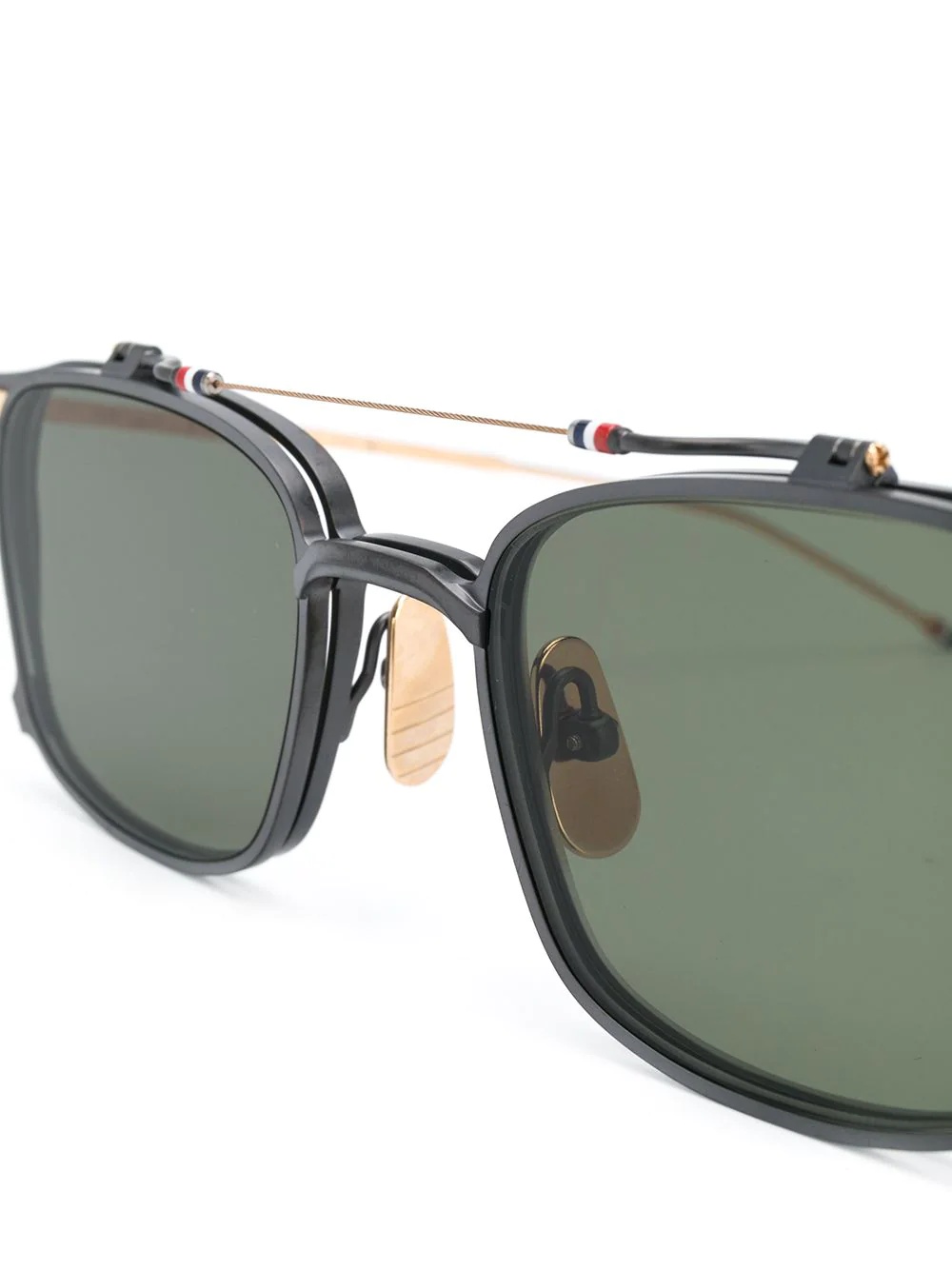 TB817 Iron Clubmaster Sunglasses - 3