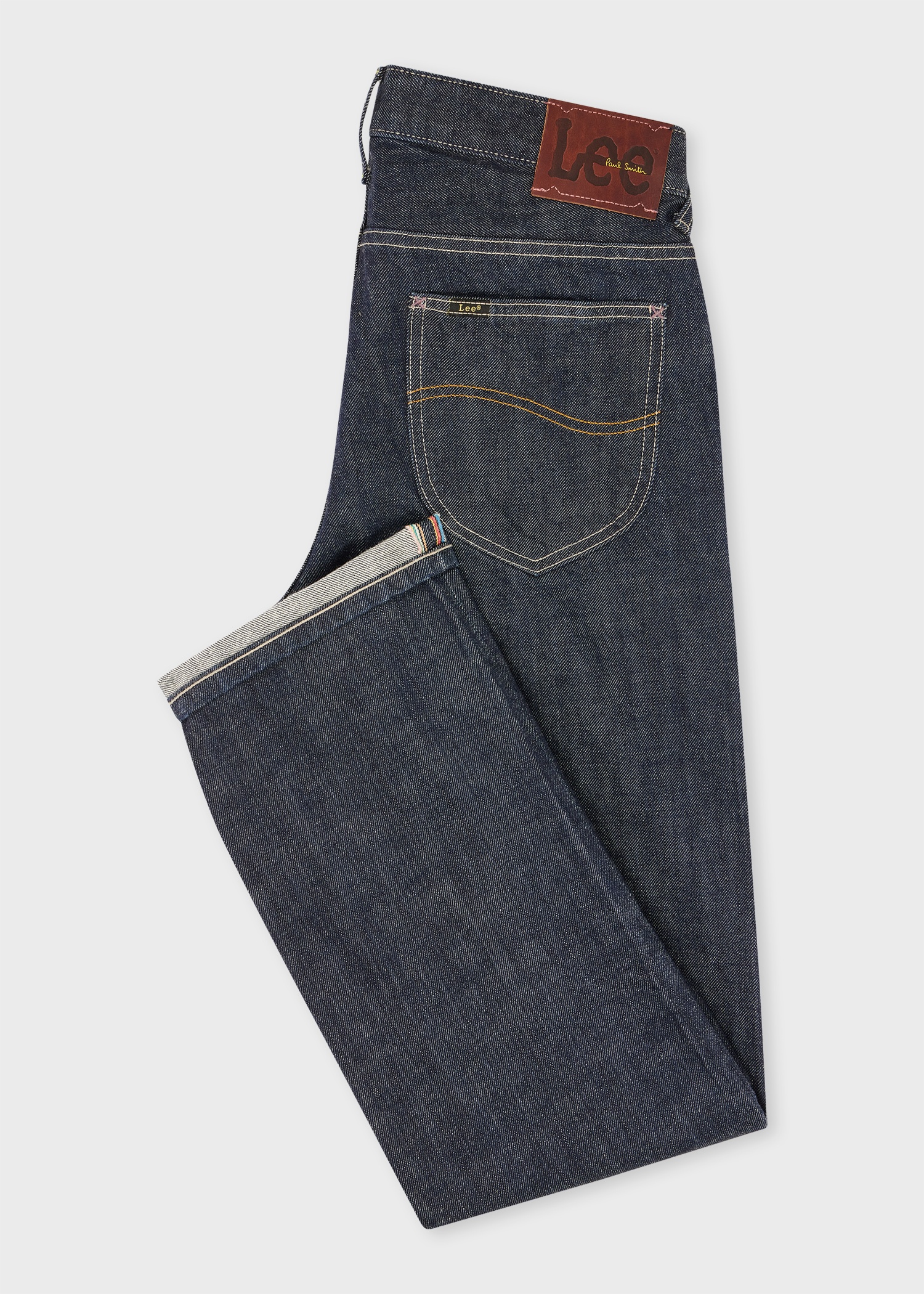 Paul Smith + Lee® Indigo Selvedge 101 Rider Jeans - 3