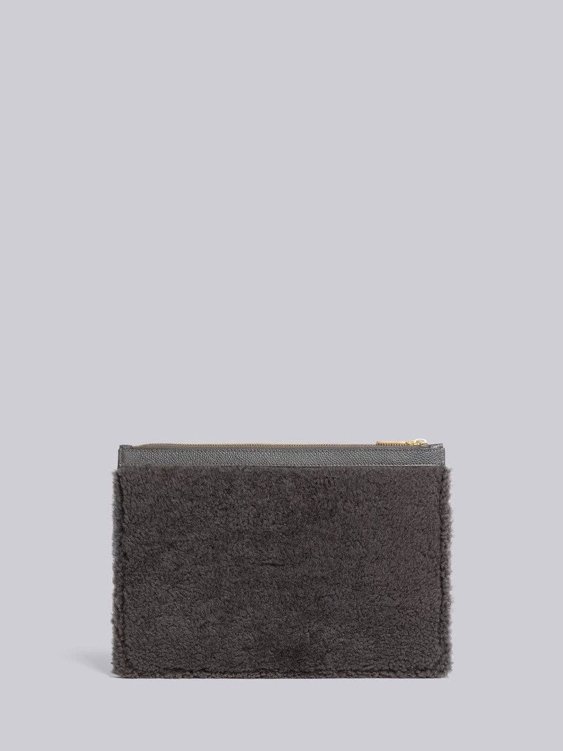 Curly Merino Shearling 4-Bar Small Document Holder 3