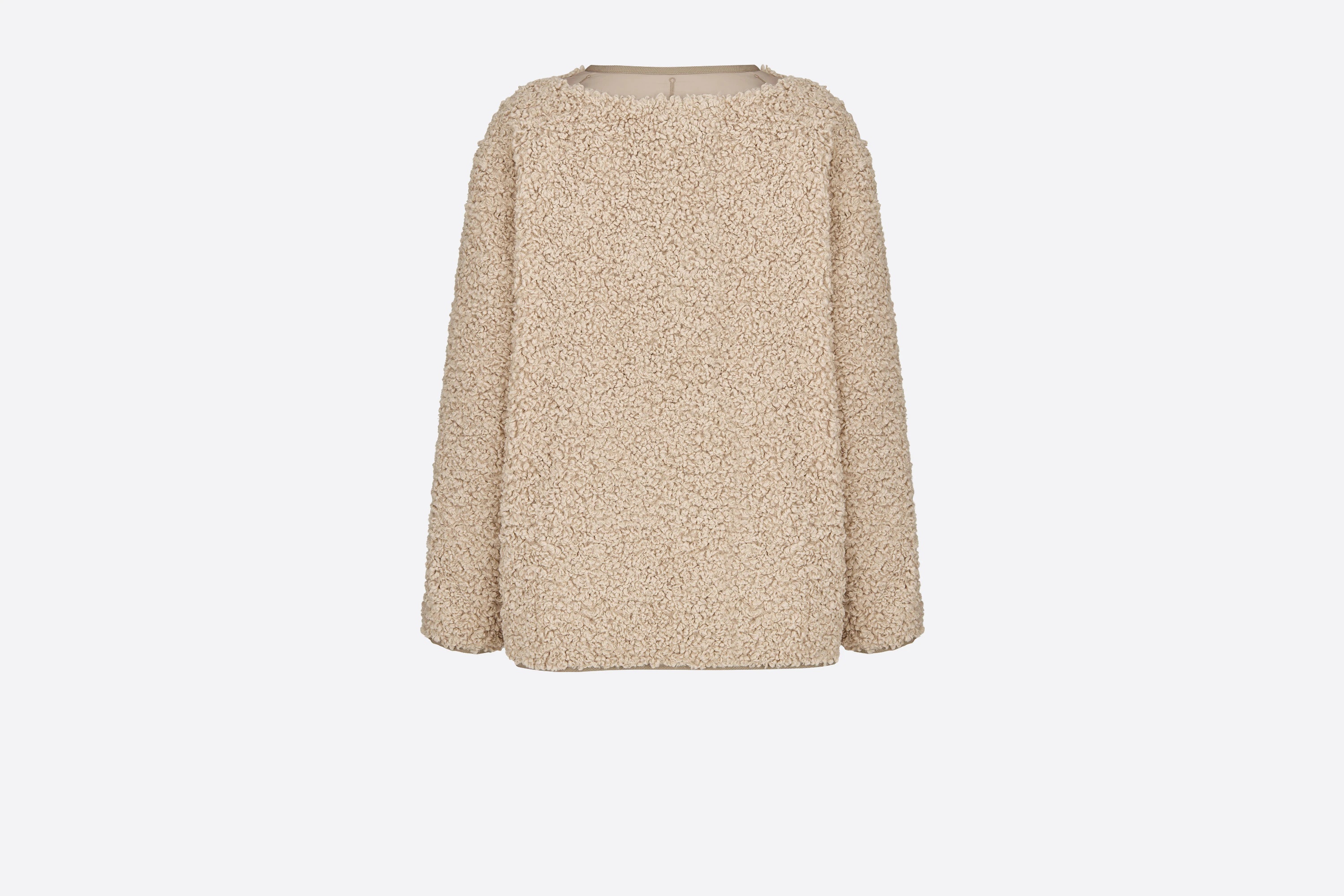 Reversible Macrocannage Peacoat - 2