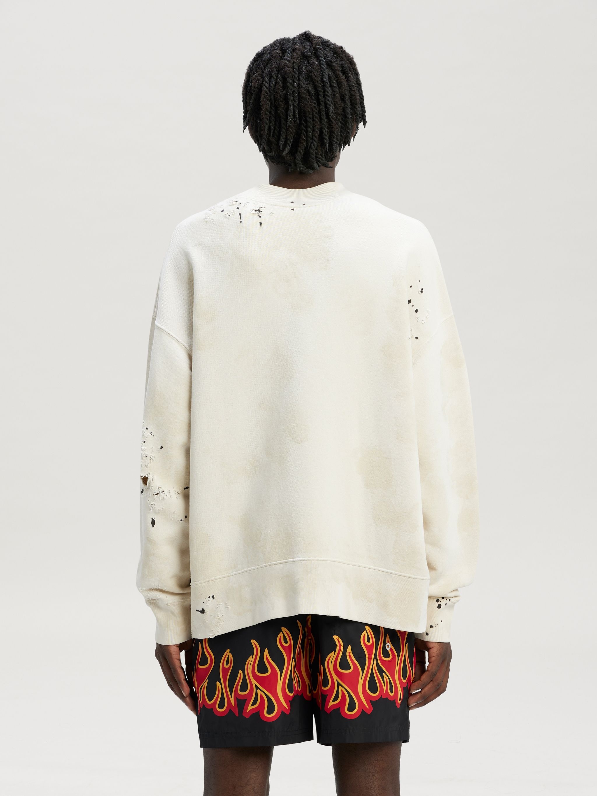 GLITTERED LOGO SWEATSHIRT - 5