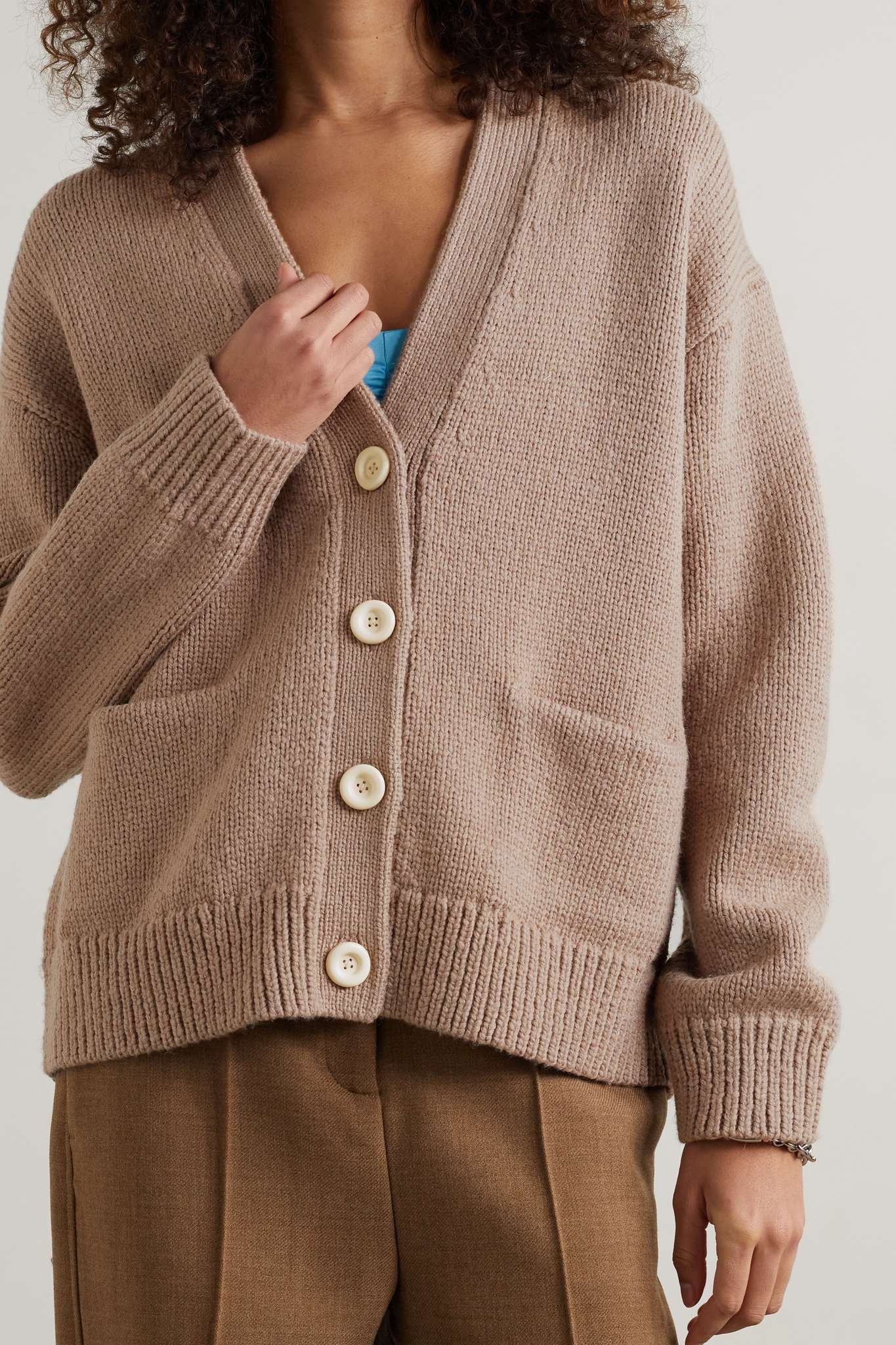 Wool-blend cardigan - 3