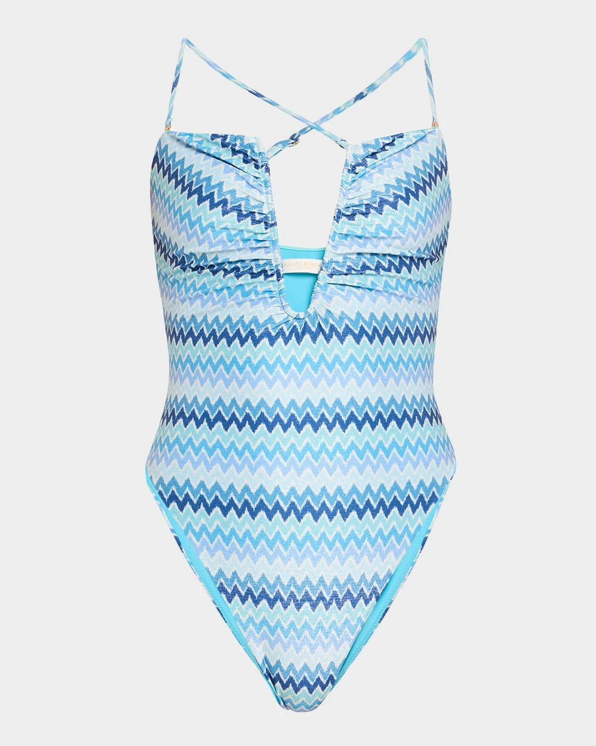 Chevron Bianka One-Piece Swimsuit - 1