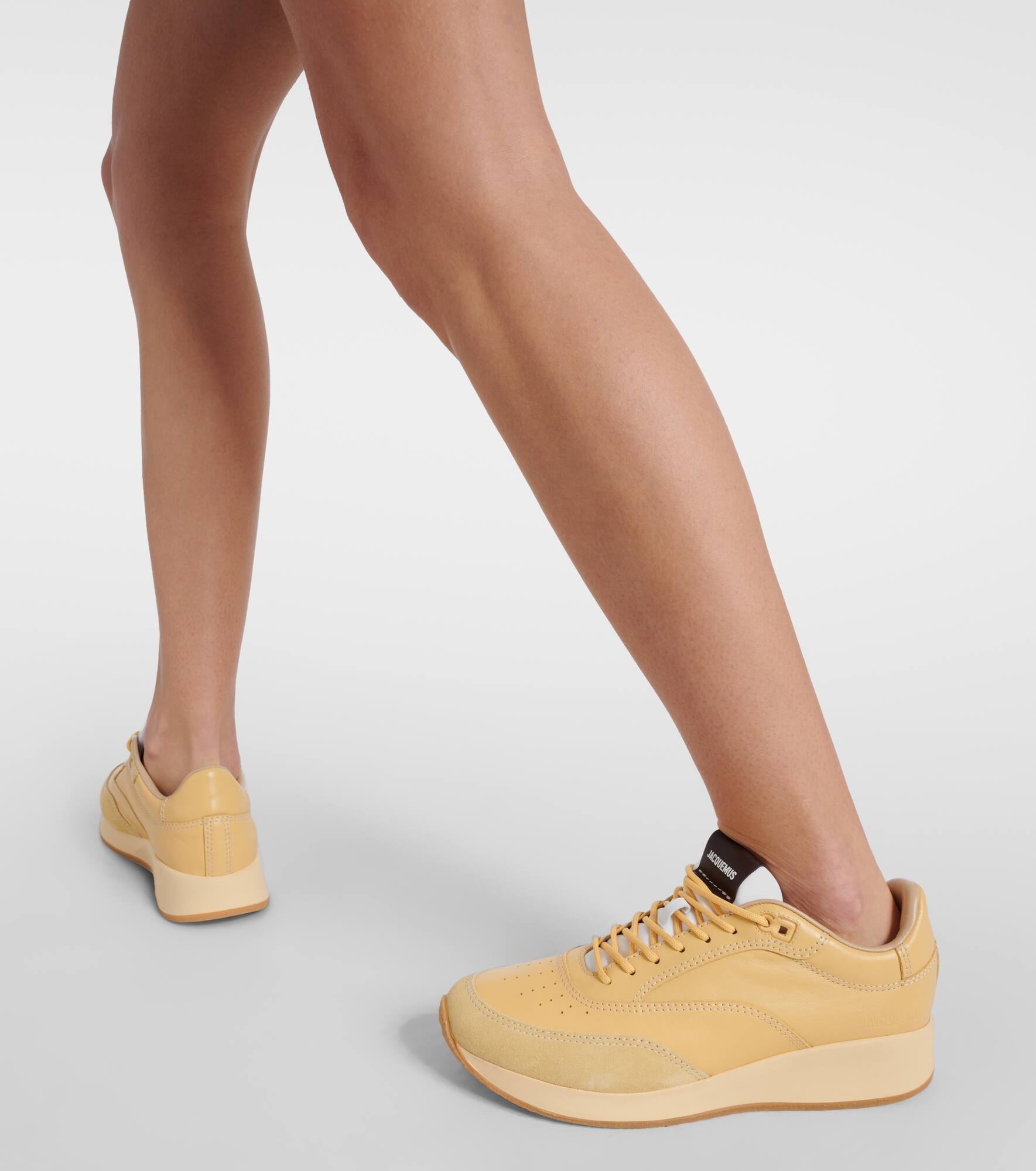 La Daddy leather sneakers - 7