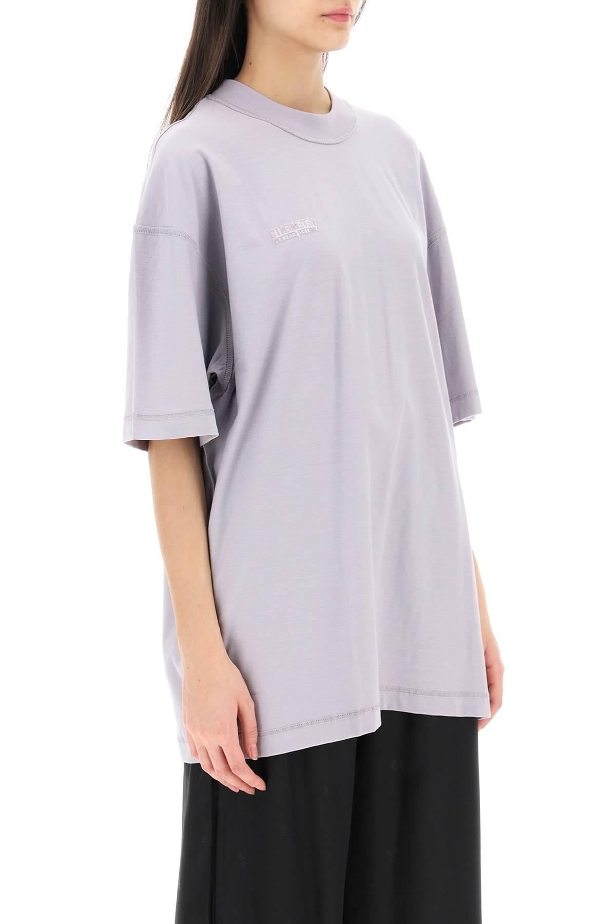 VETEMENTS - OVERSIZED ORGANIC COTTON T-SHIRT - 3